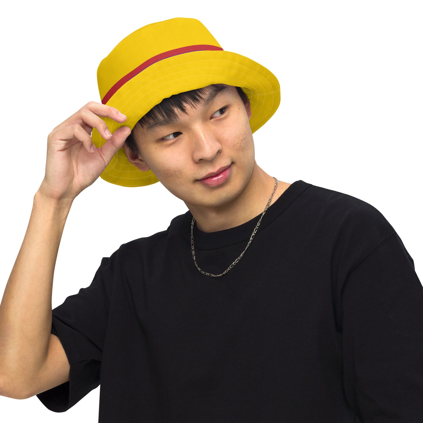 ONE PIECE: LUFFY STRAW HAT Reversible bucket hat