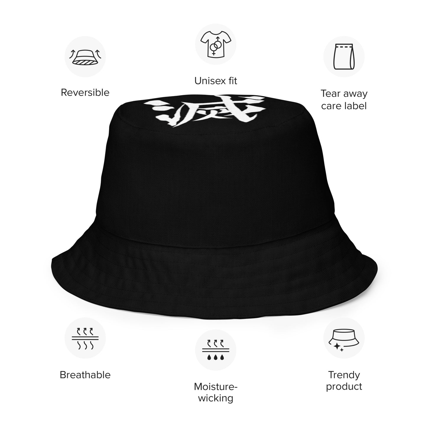 DEMON SLAYER: TANJIRO Reversible bucket hat