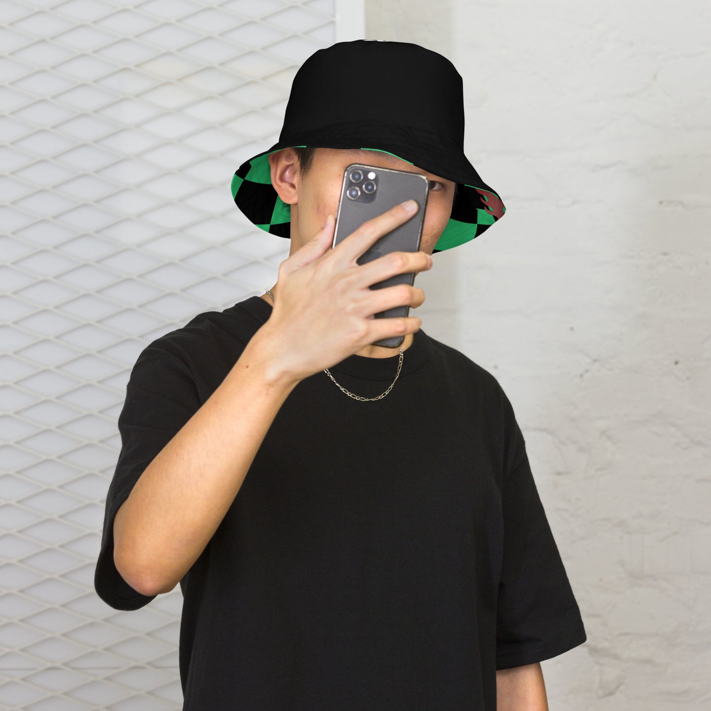 DEMON SLAYER: TANJIRO Reversible bucket hat