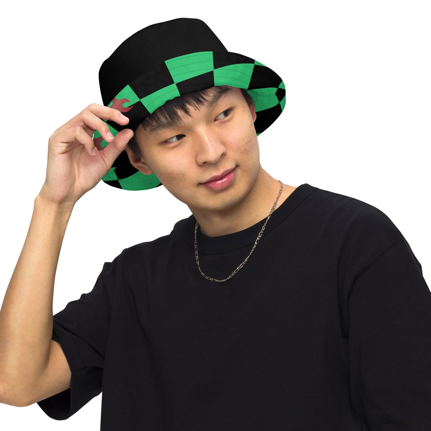 DEMON SLAYER: TANJIRO Reversible bucket hat