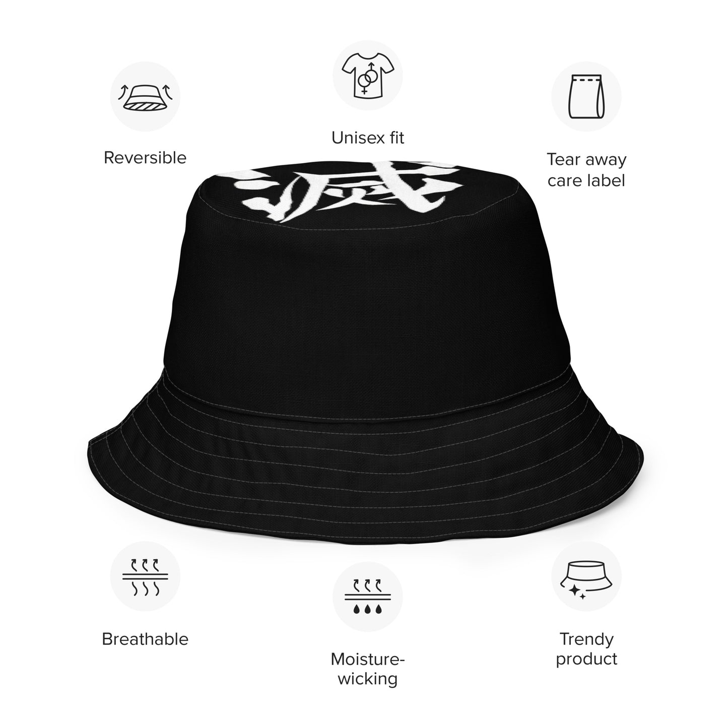 DEMON SLAYER: ZENITSU Reversible bucket hat