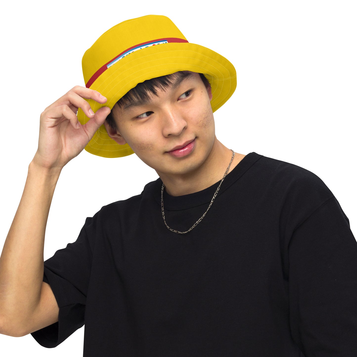 ONE PIECE: LUFFY STRAW HAT Reversible bucket hat