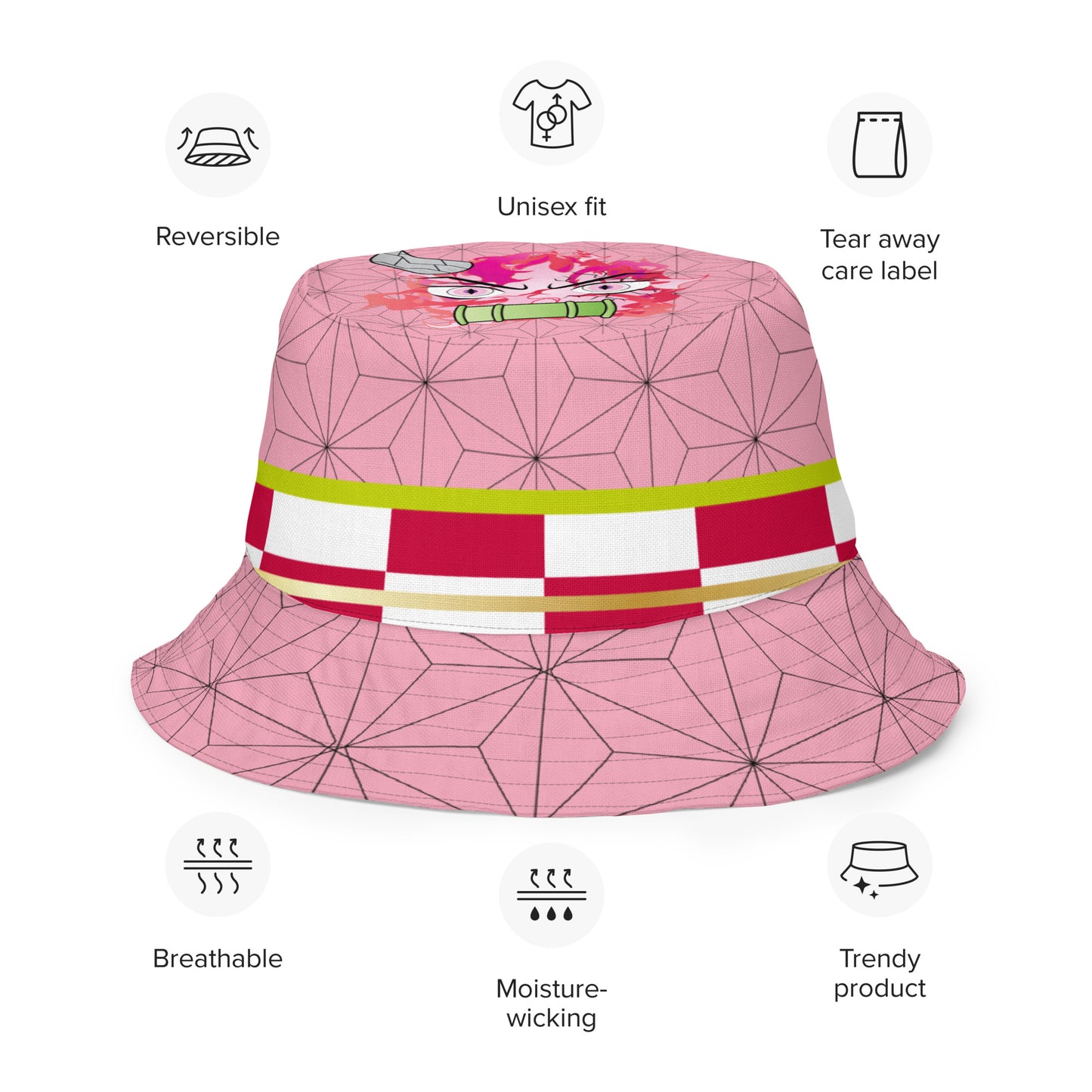 DEMON SLAYER: NEZUKO Reversible bucket hat