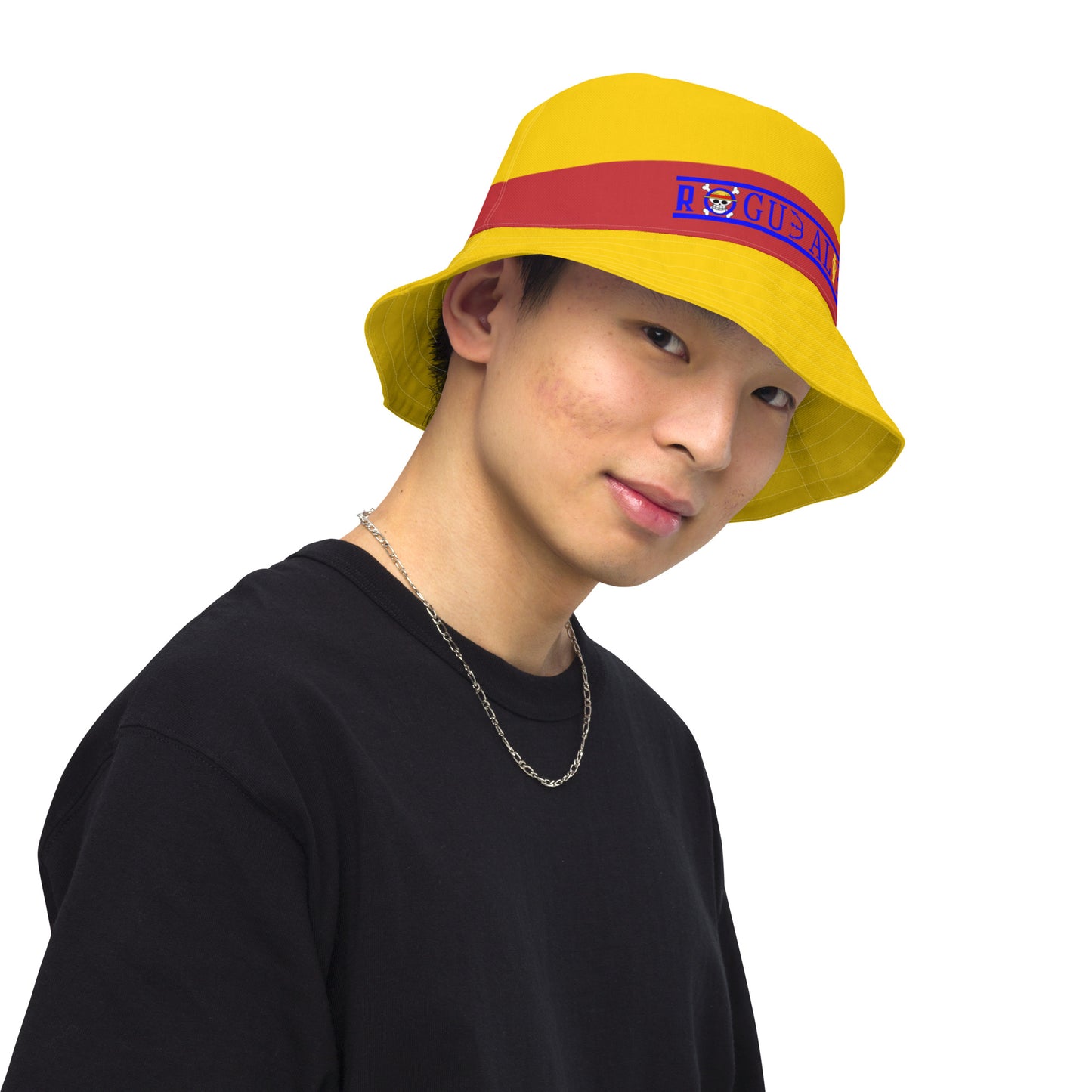 ONE PIECE: LUFFY STRAW HAT Reversible bucket hat