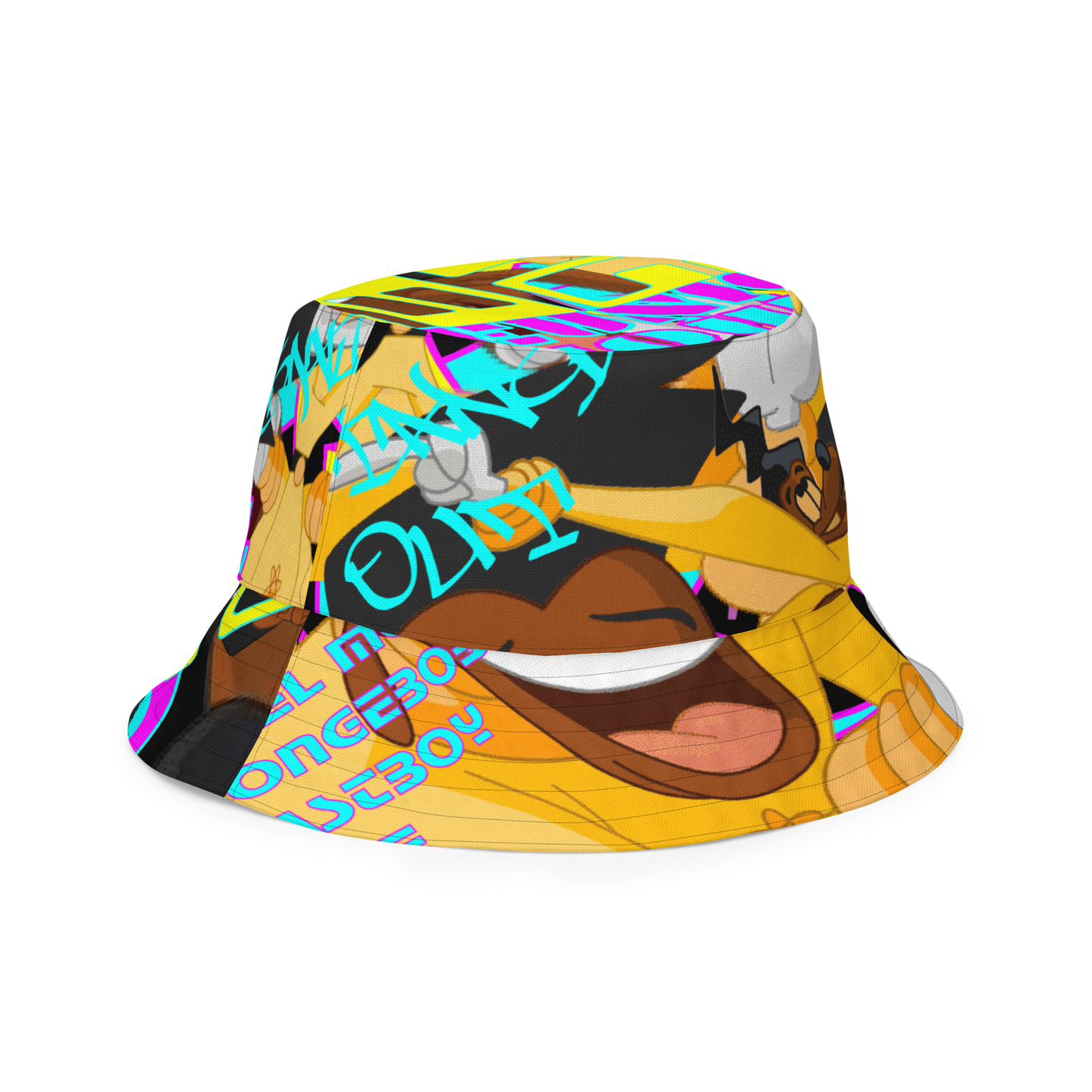 A GOOFY MOVIE 1990NOW!: POW3R LIN3 Reversible bucket hat