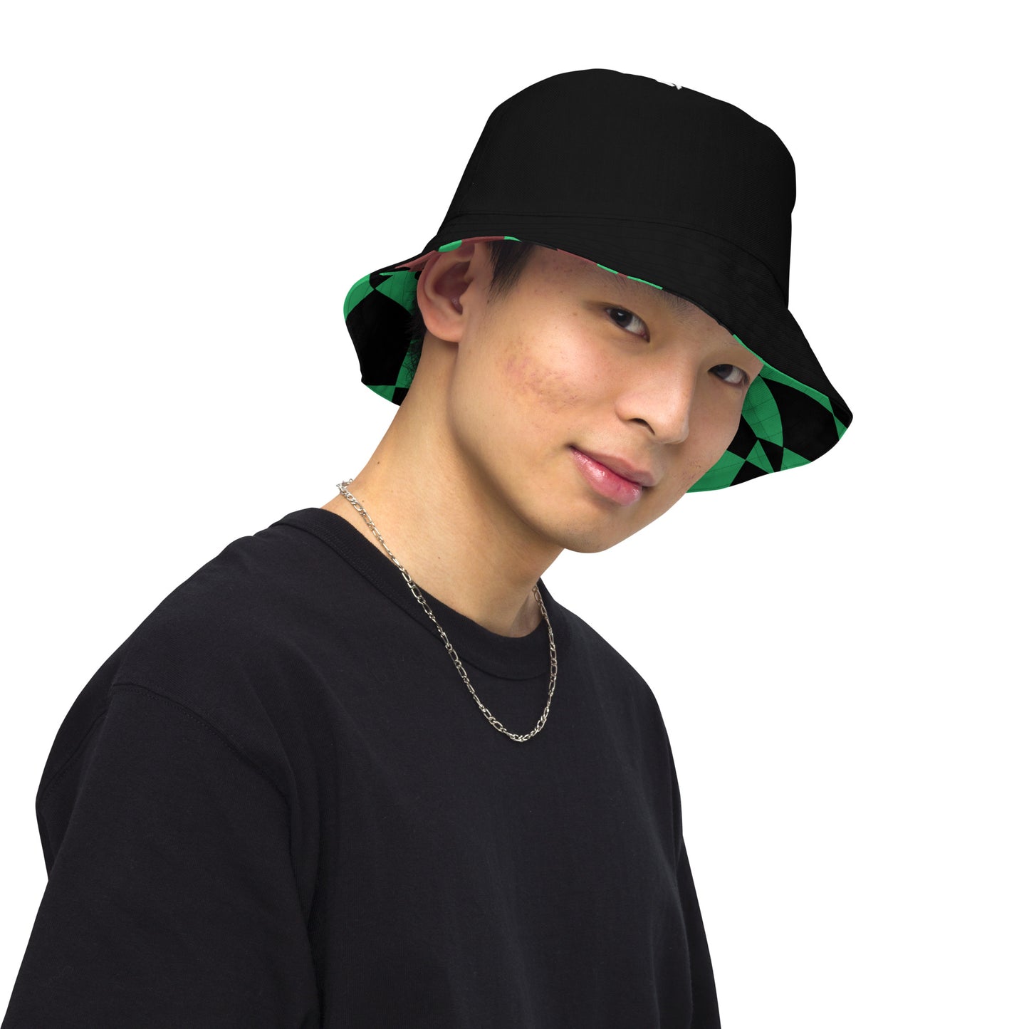 DEMON SLAYER: TANJIRO Reversible bucket hat