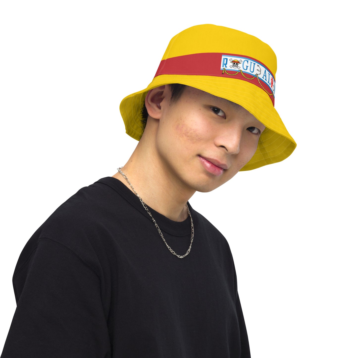 ONE PIECE: LUFFY STRAW HAT Reversible bucket hat