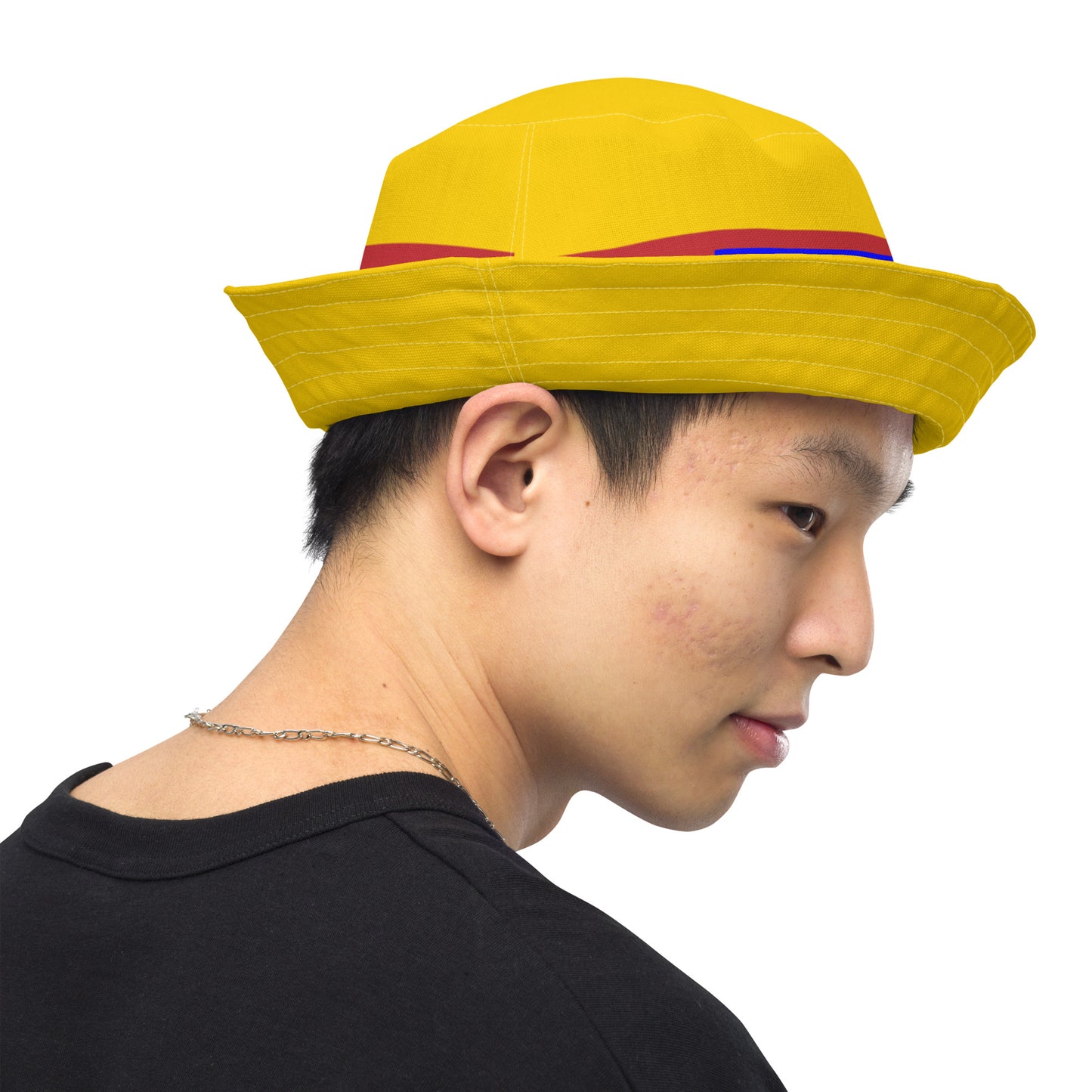 ONE PIECE: LUFFY STRAW HAT Reversible bucket hat