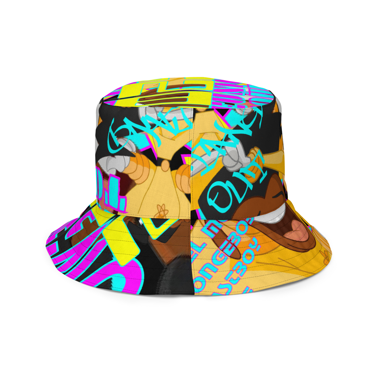 A GOOFY MOVIE 1990NOW!: POW3R LIN3 Reversible bucket hat