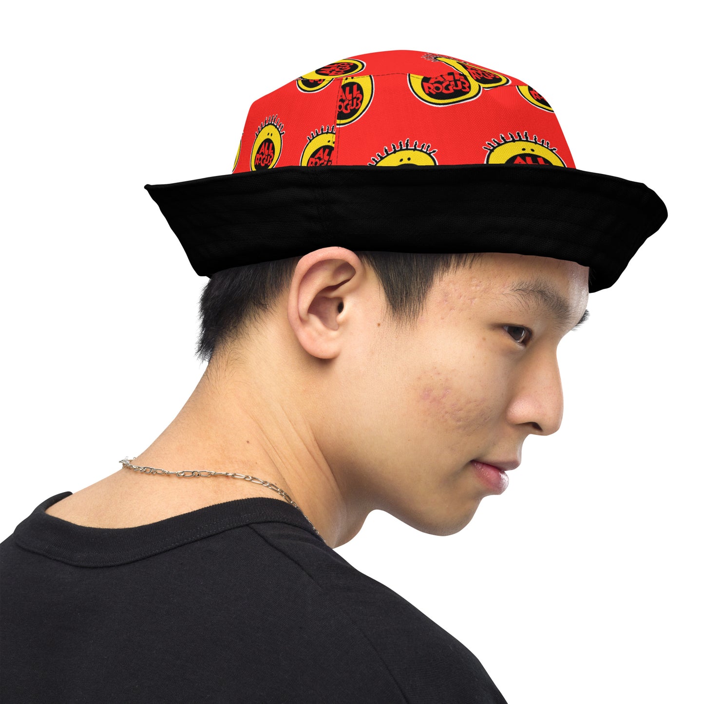 NICK: ALL ROGUE Reversible bucket hat