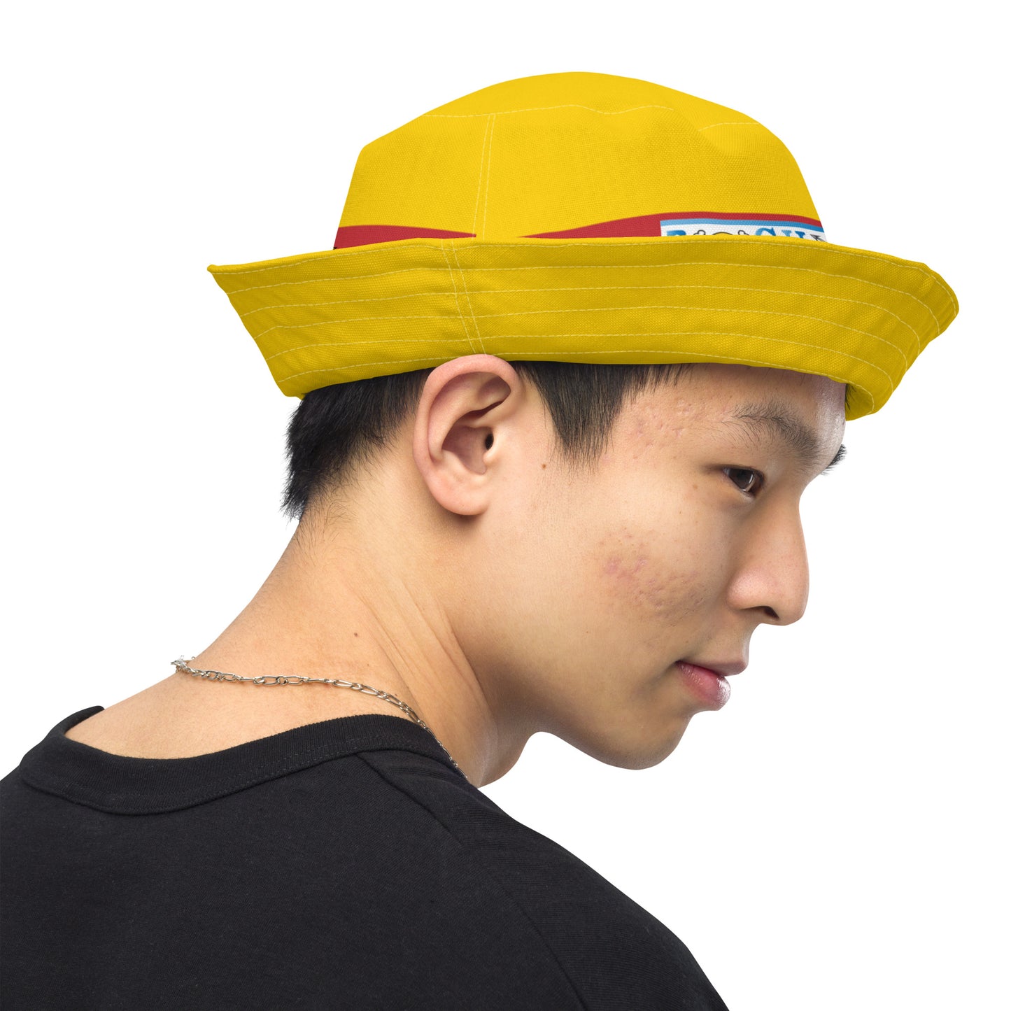 ONE PIECE: LUFFY STRAW HAT Reversible bucket hat