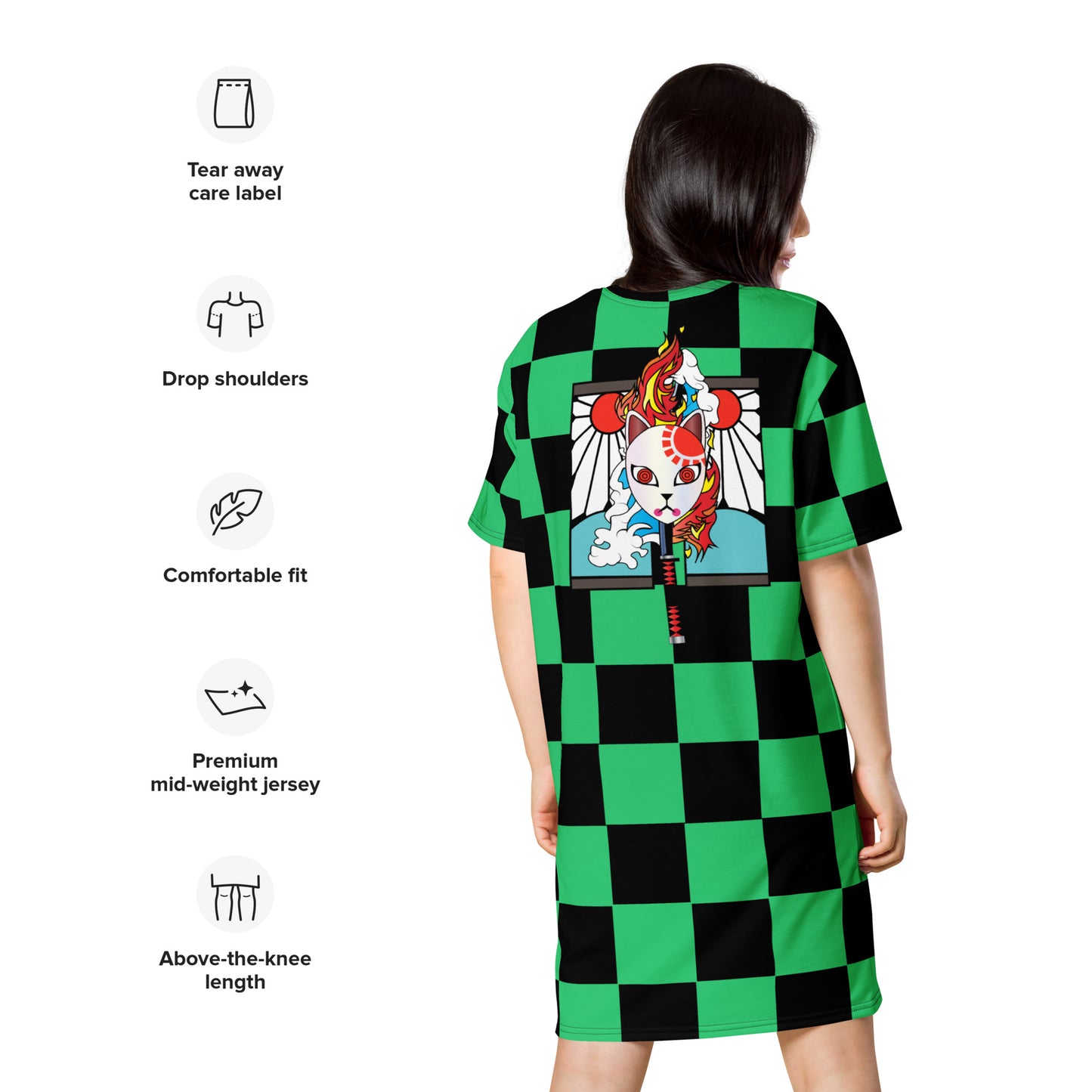 DEMON SLAYER: TANJIRO T-shirt dress