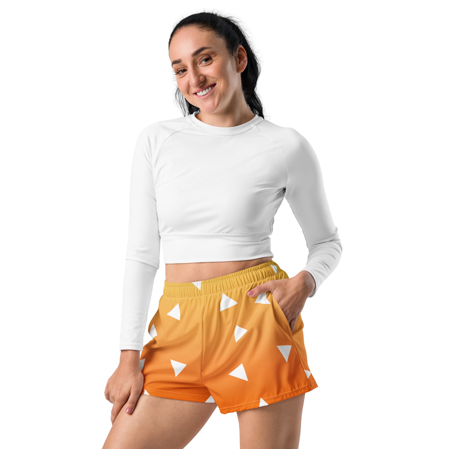 DEMON SLAYER: ZENITSU Unisex Athletic Shorts