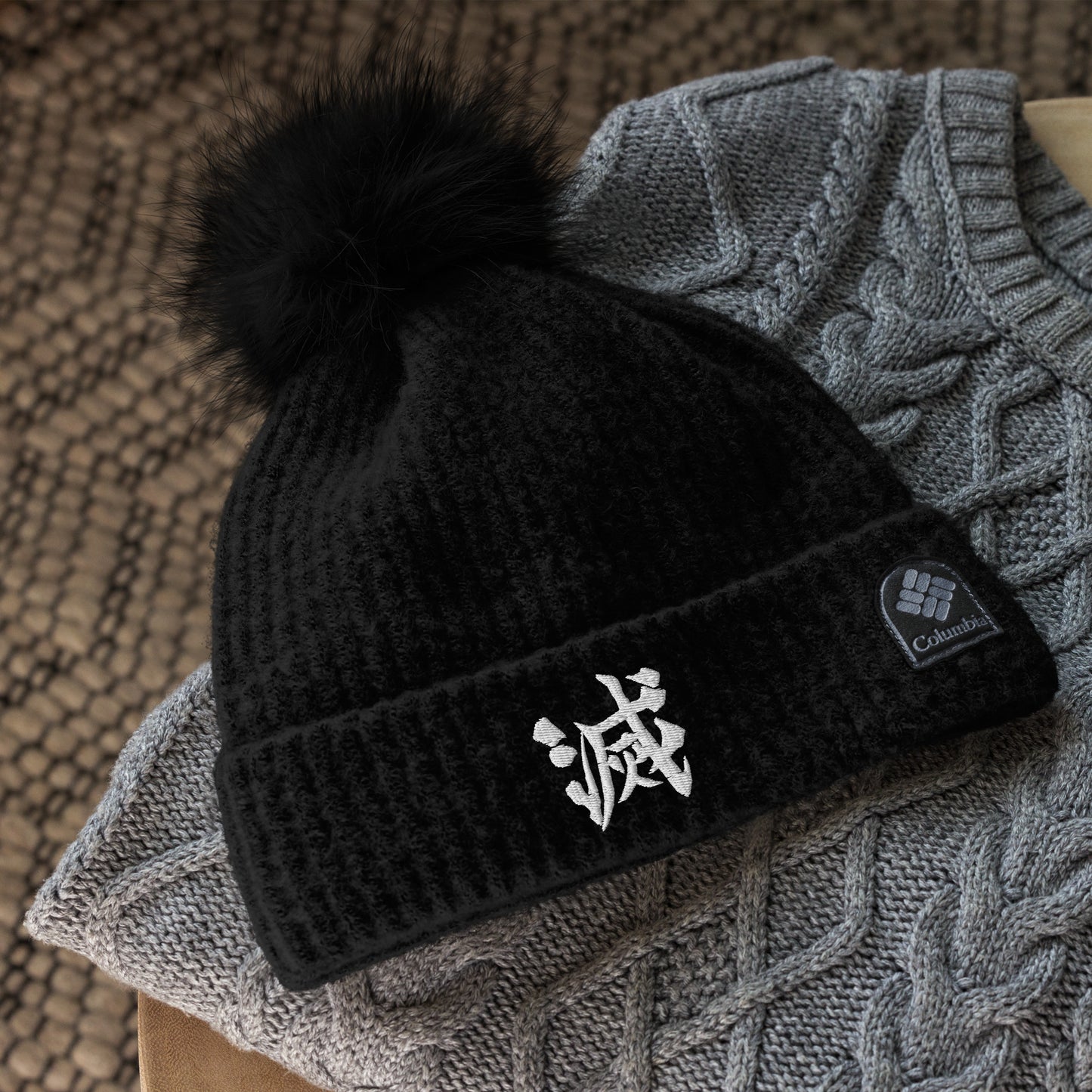 DEMON SLAYER: CORE Columbia pom-pom beanie