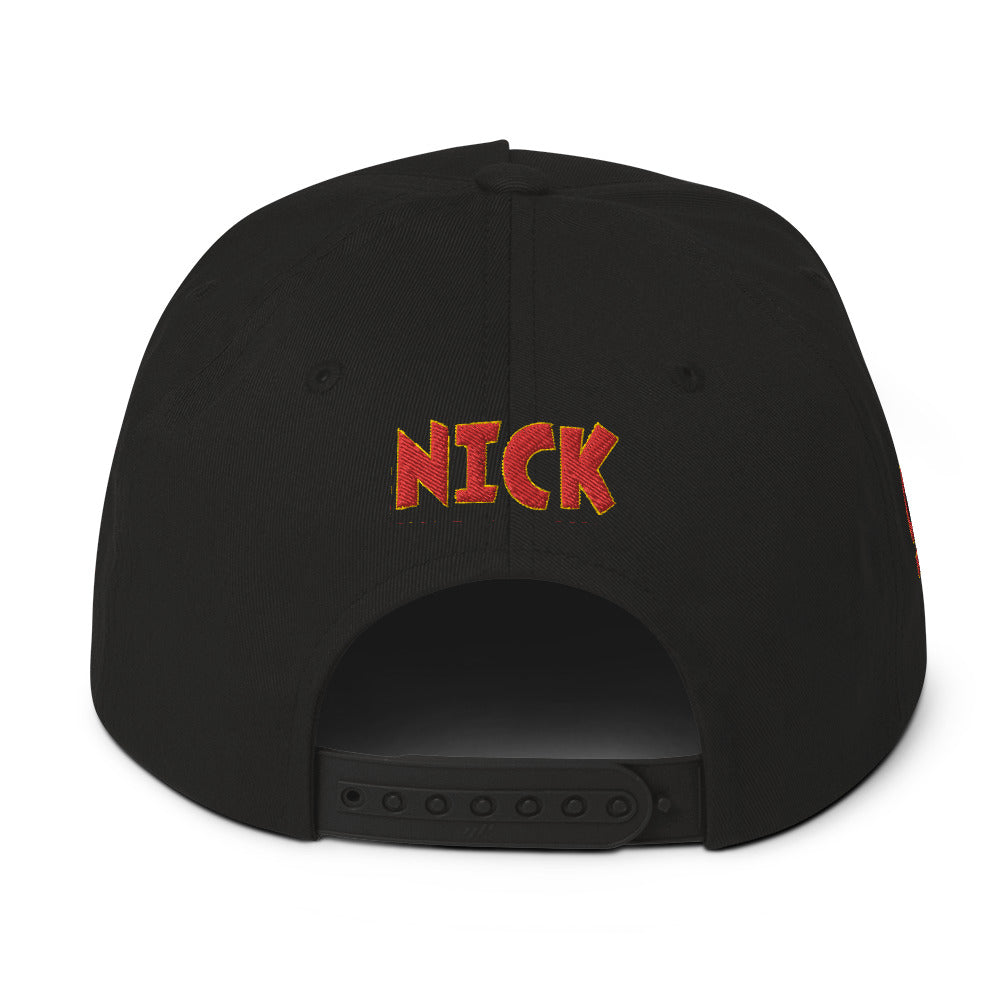 NICK: ALL ROGUE Flat Bill Cap