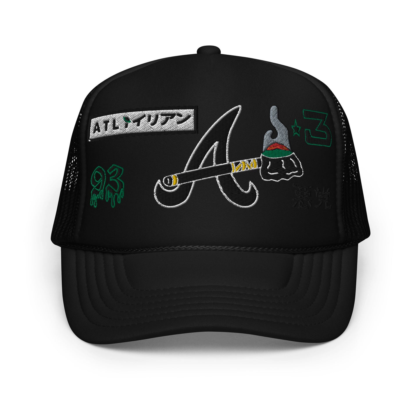 ROGU3 ALI3N Foam trucker hat