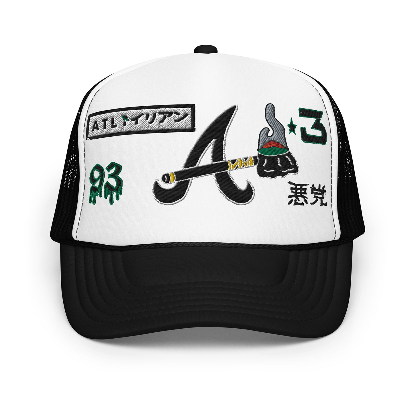 ROGU3 ALI3N Foam trucker hat