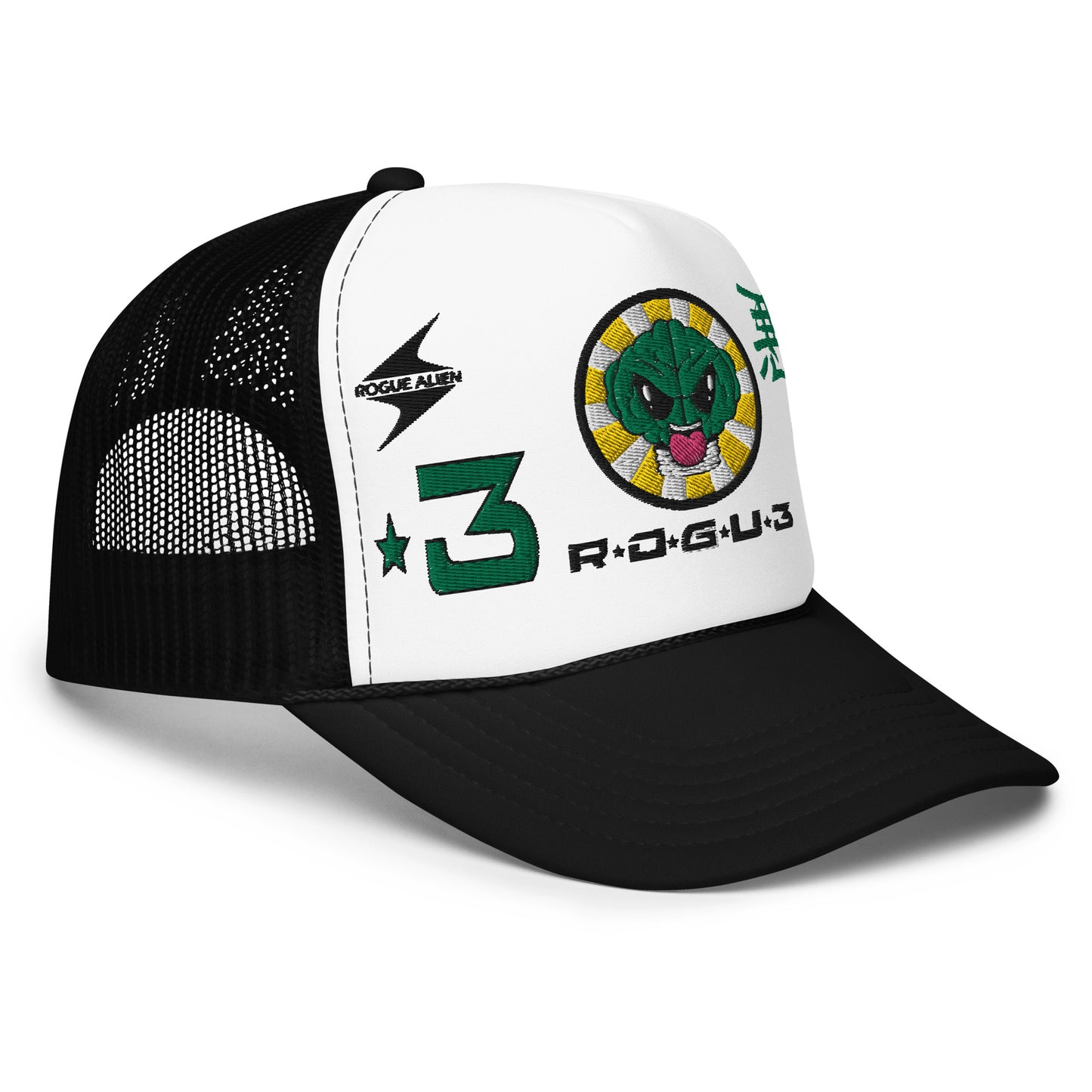 R*O*U*G*3 Foam trucker hat