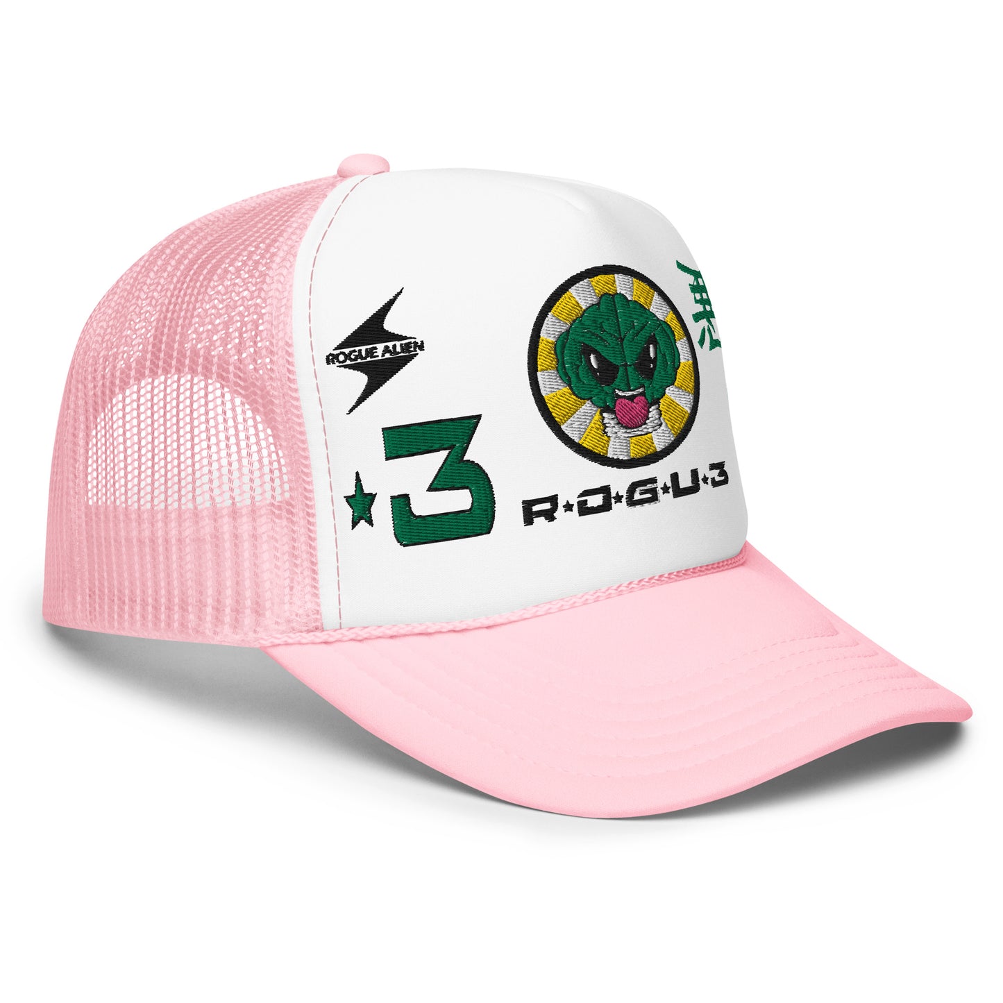 R*O*U*G*3 Foam trucker hat