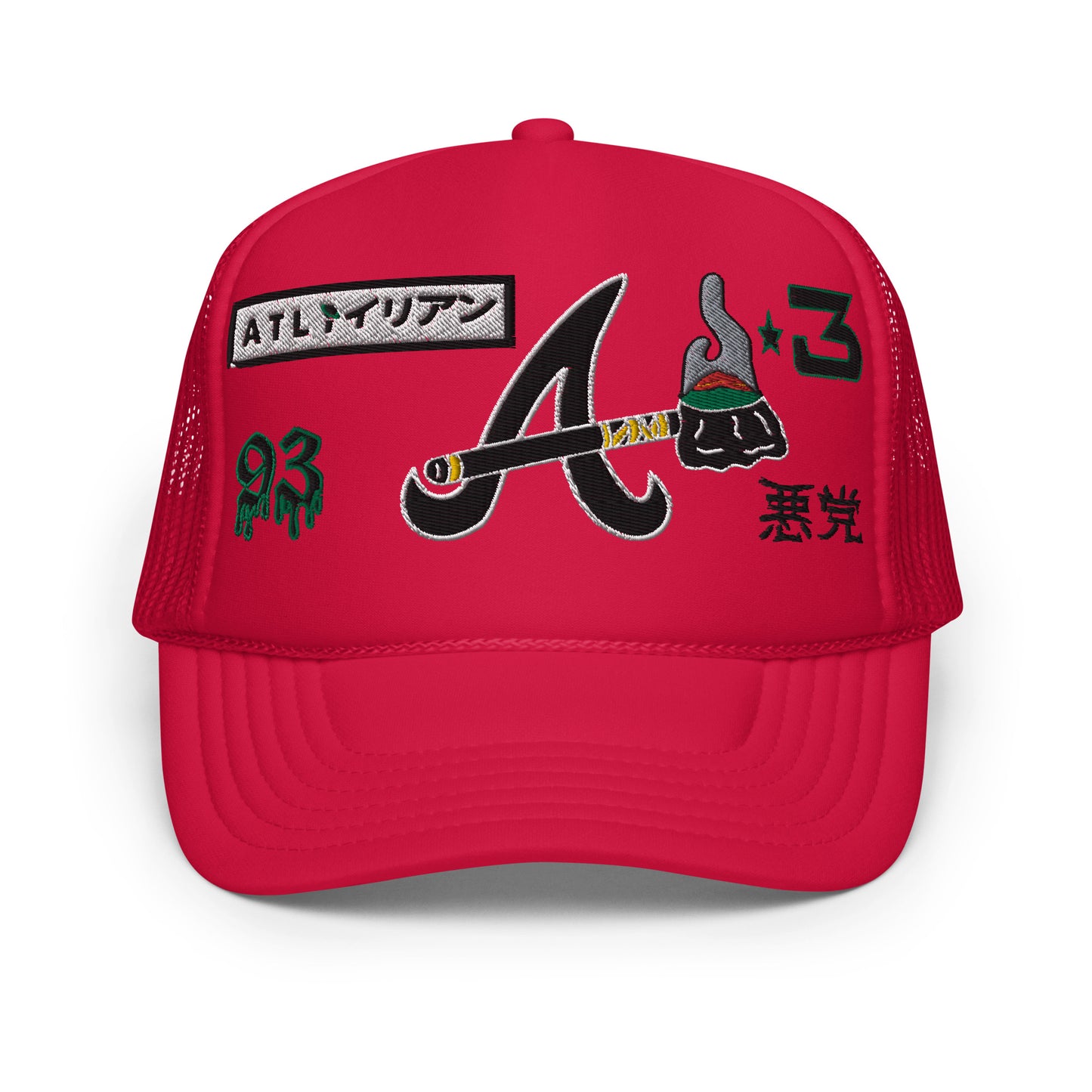 ROGU3 ALI3N Foam trucker hat