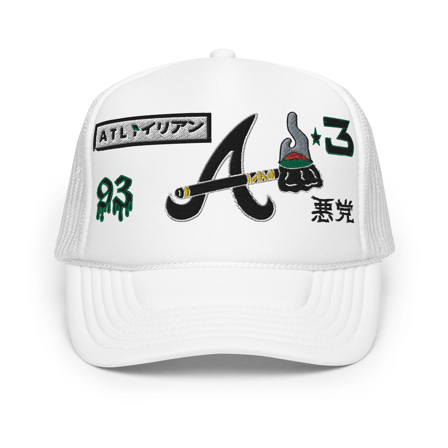 ROGU3 ALI3N Foam trucker hat