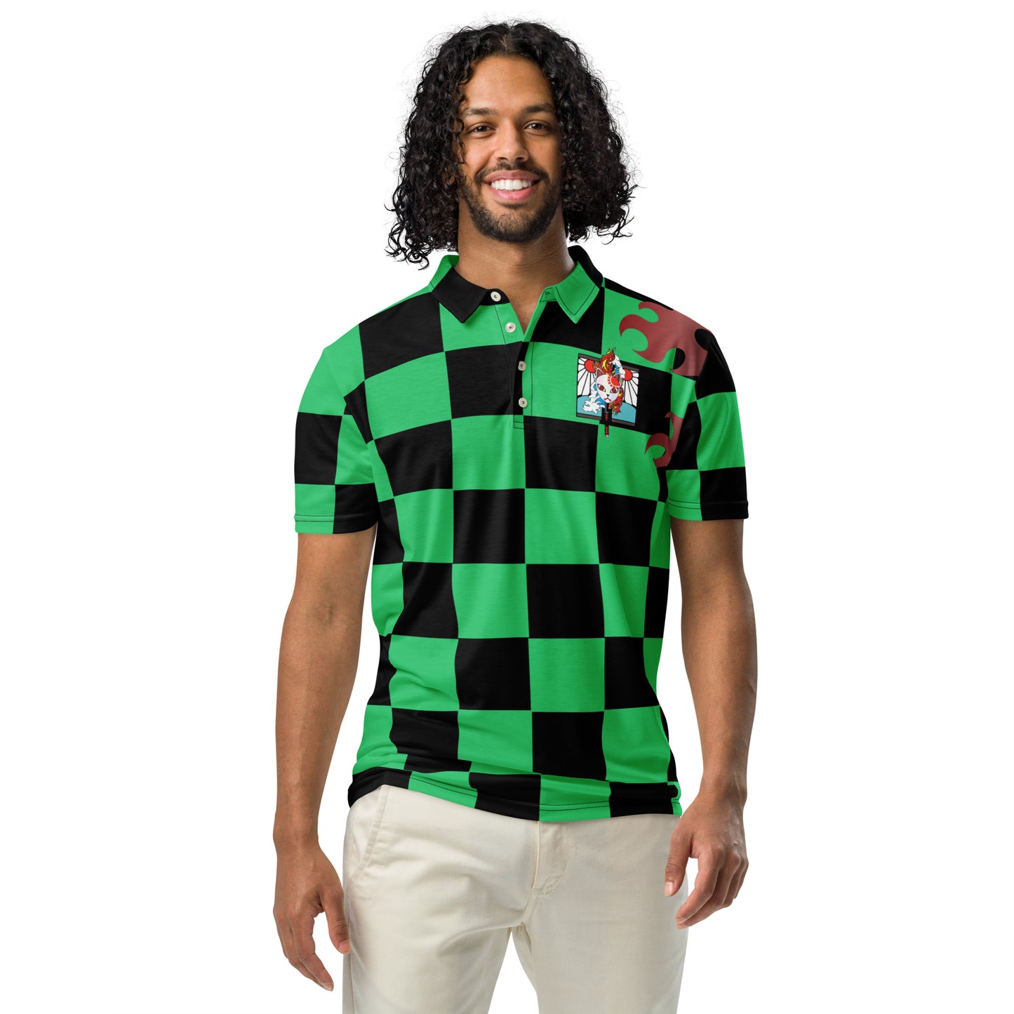 DEMON SLAYER: TANJIRO slim fit polo