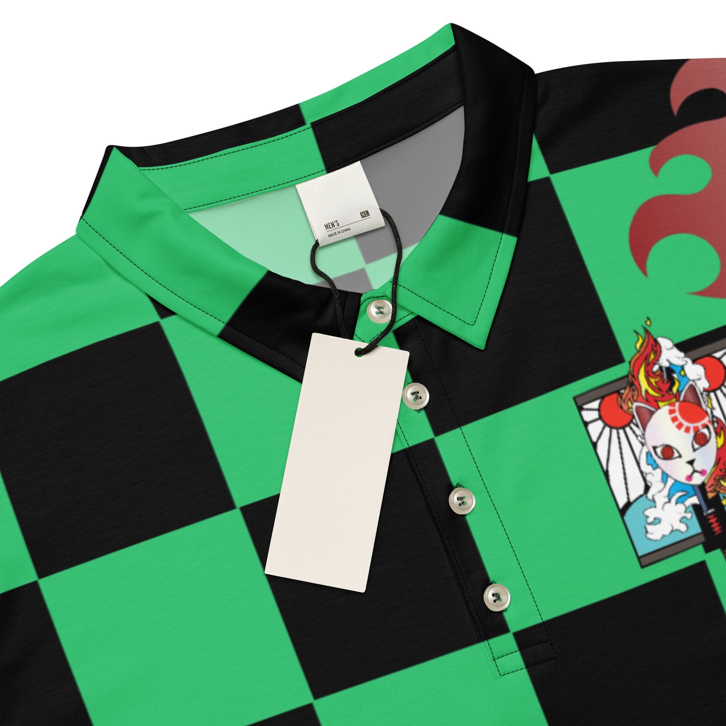 DEMON SLAYER: TANJIRO slim fit polo