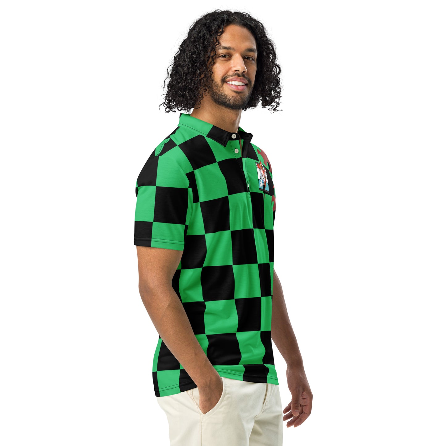 DEMON SLAYER: TANJIRO slim fit polo