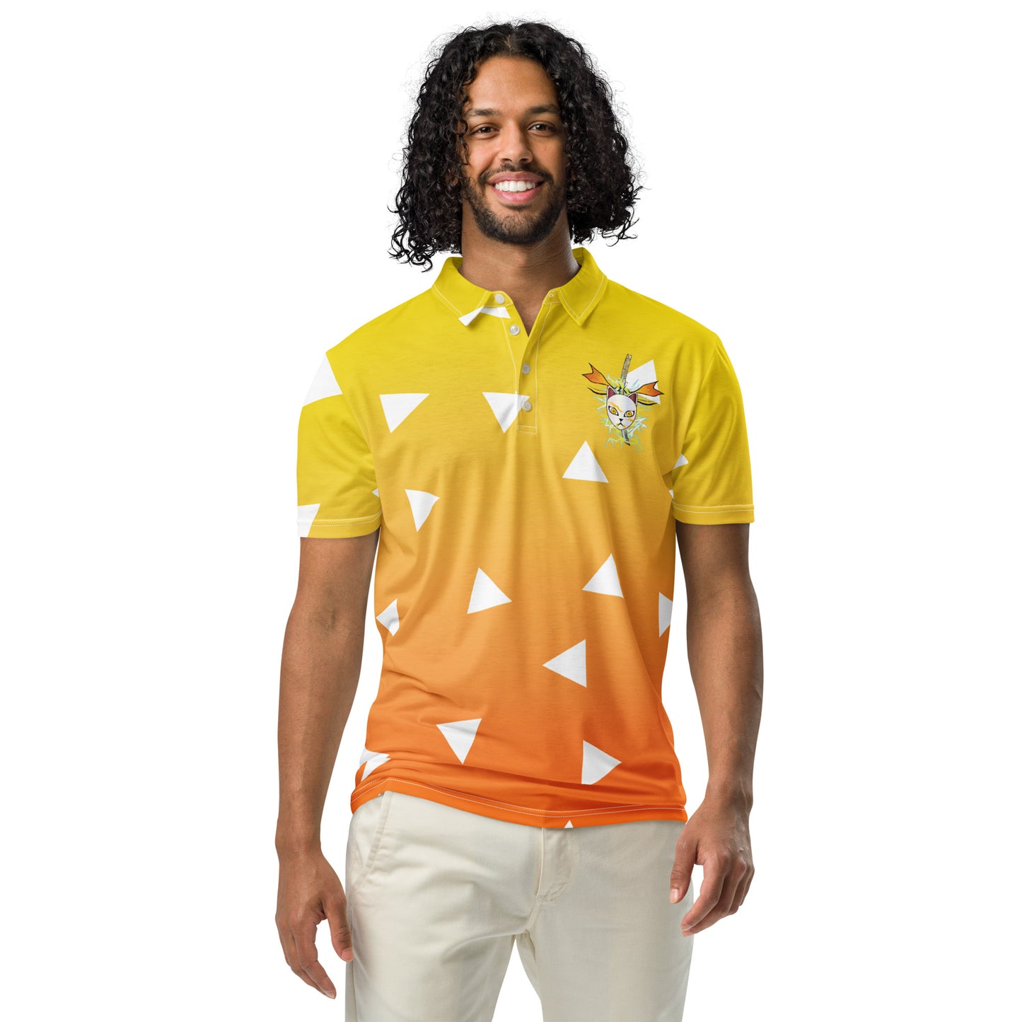 DEMON SLAYER: ZENITSU slim fit polo