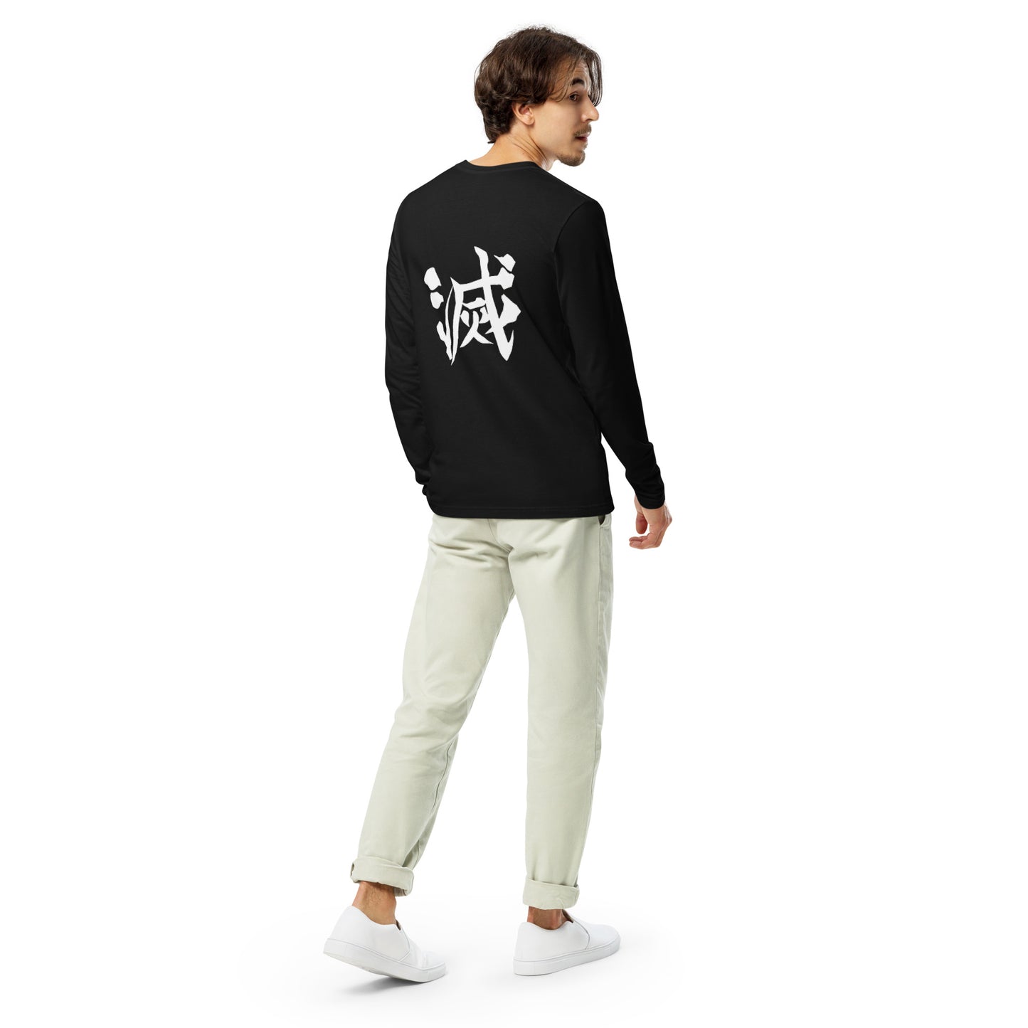 DEMON SLAYER: CORE Long Sleeve Fitted Crew