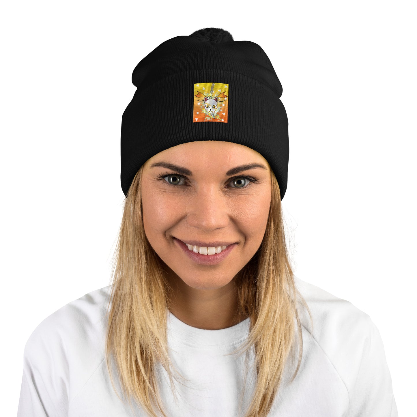 DEMON SLAYER: ZENITSU Pom-Pom Beanie