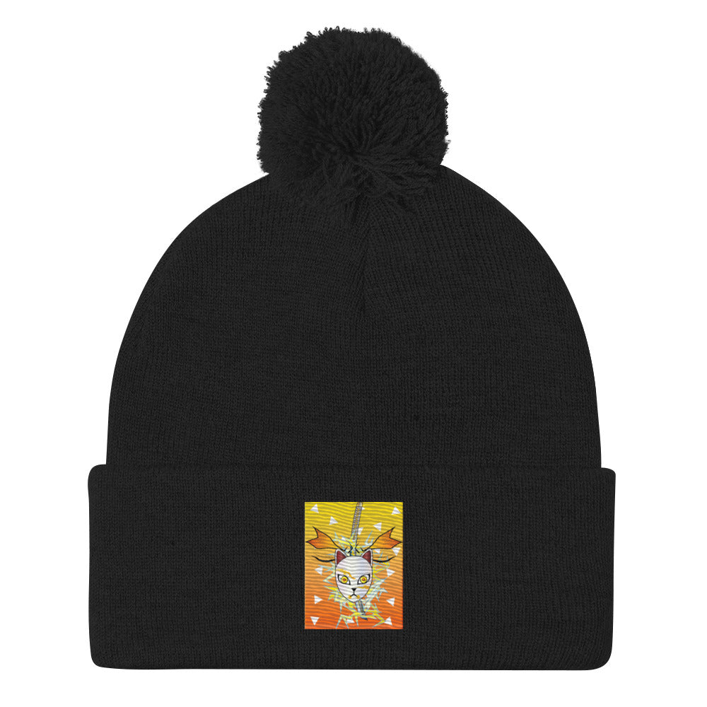 DEMON SLAYER: ZENITSU Pom-Pom Beanie