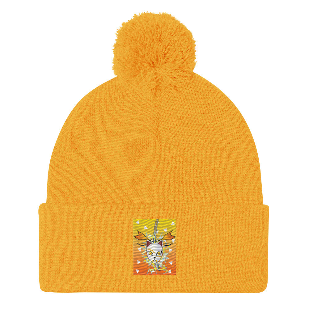 DEMON SLAYER: ZENITSU Pom-Pom Beanie