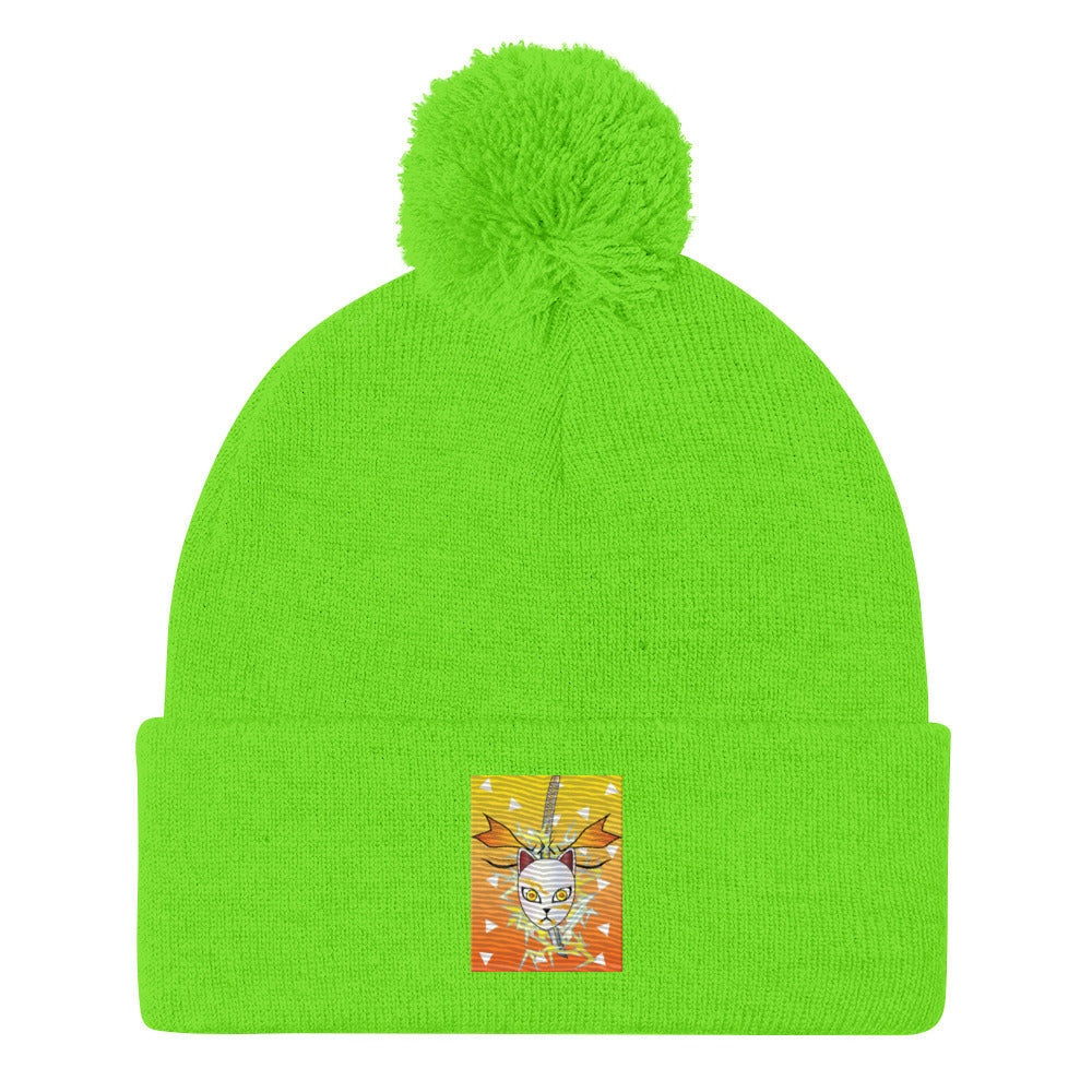 DEMON SLAYER: ZENITSU Pom-Pom Beanie