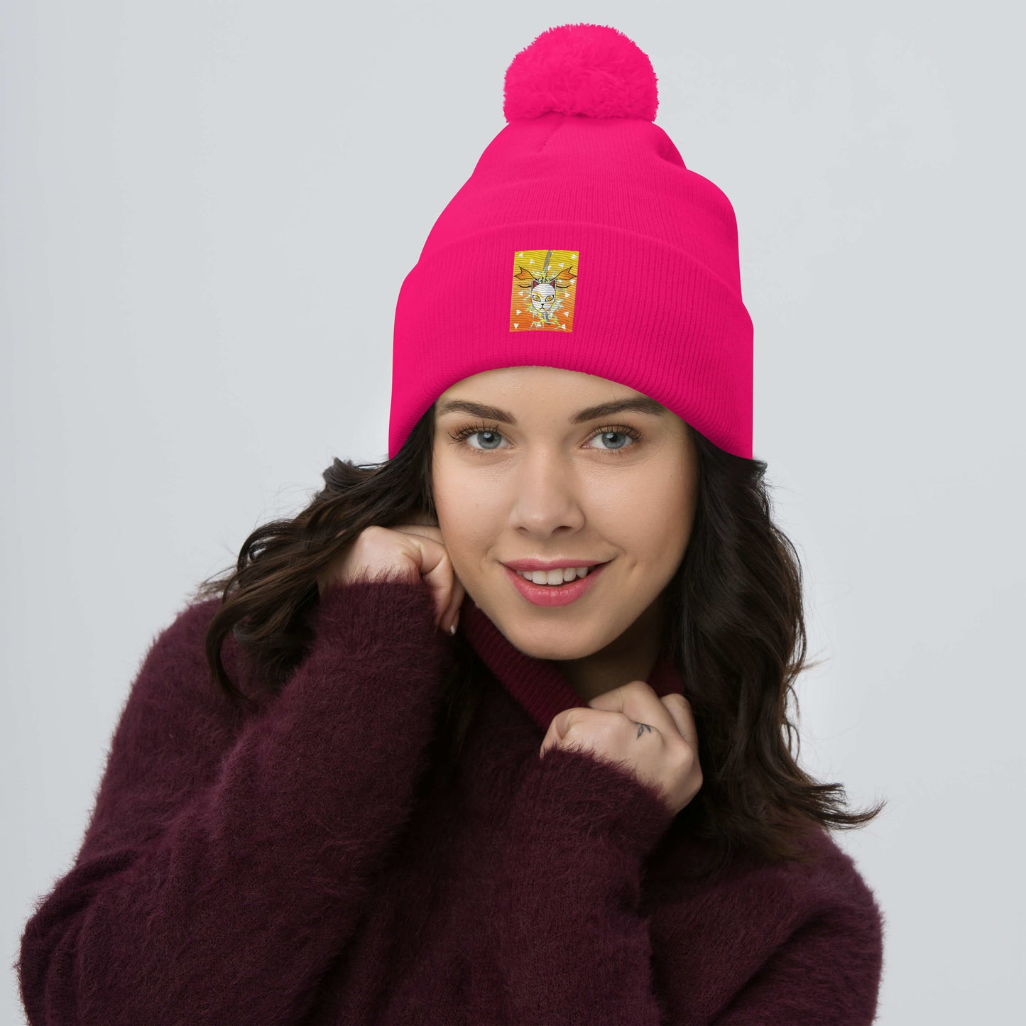 DEMON SLAYER: ZENITSU Pom-Pom Beanie