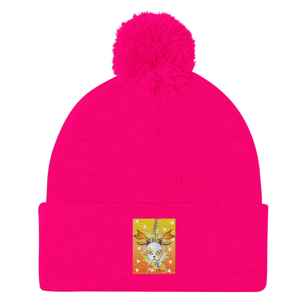 DEMON SLAYER: ZENITSU Pom-Pom Beanie