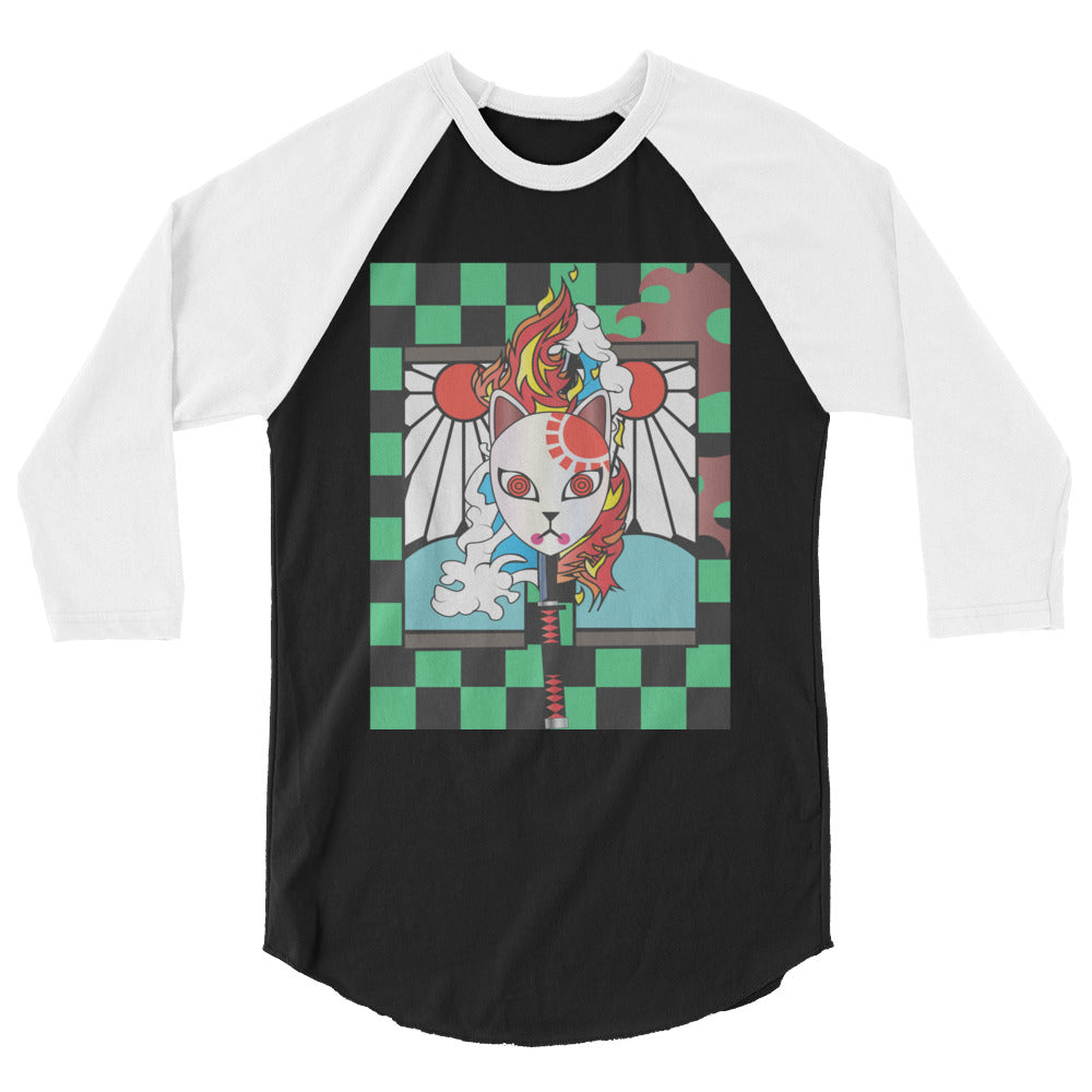 DEMON SLAYER: TANJIRO 3/4 sleeve raglan shirt