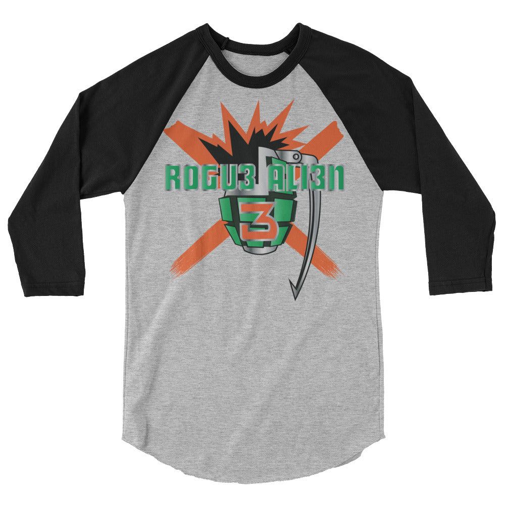 MY HERO ACADEMIA: BAKUGO 3/4 sleeve raglan shirt