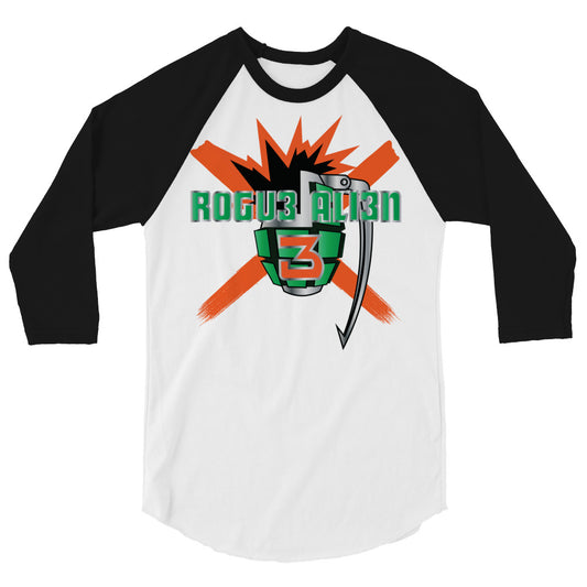 MY HERO ACADEMIA: BAKUGO 3/4 sleeve raglan shirt