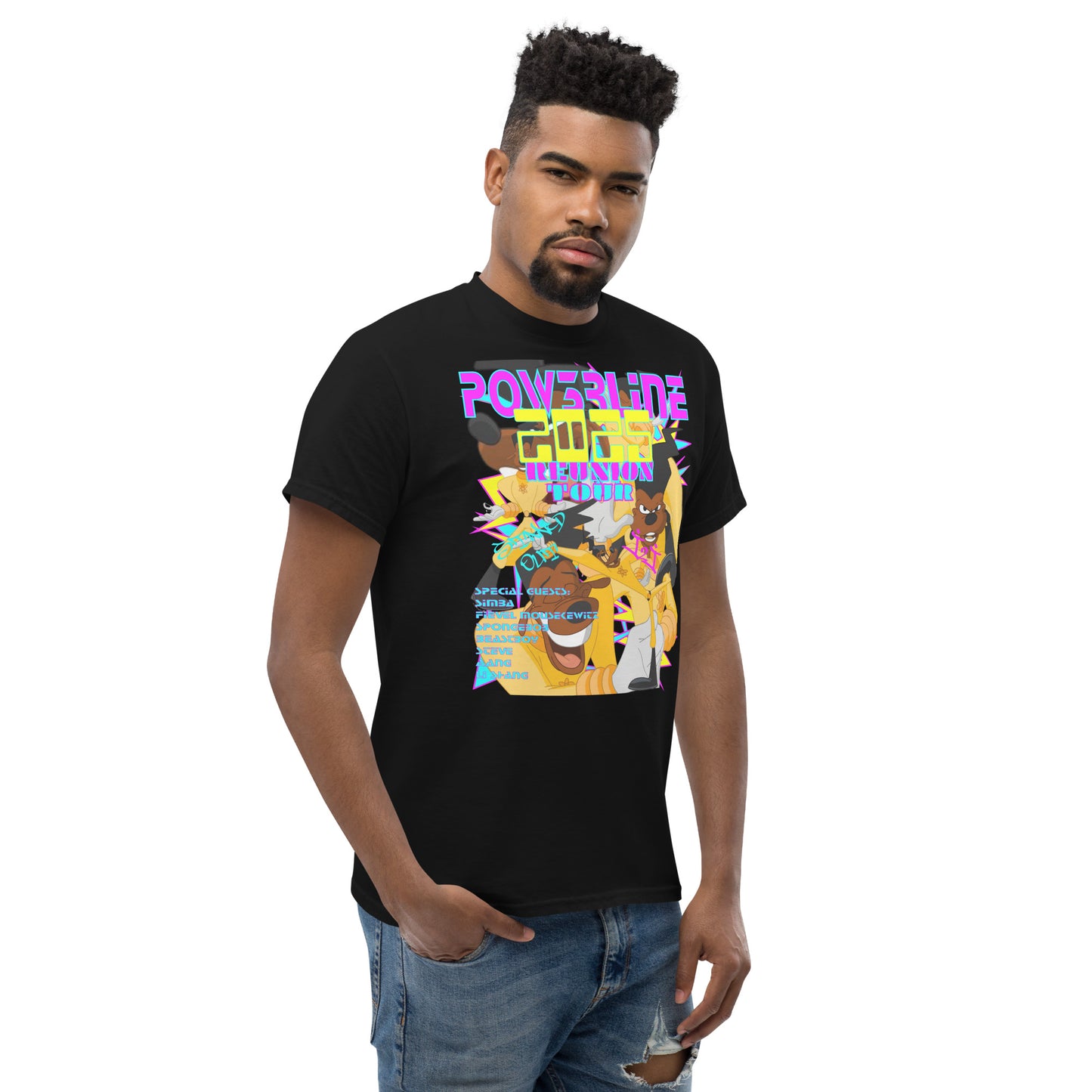 A GOOFY MOVIE 1990NOW!: POWER LINE2025 REUNION TOUR Unisex classic tee