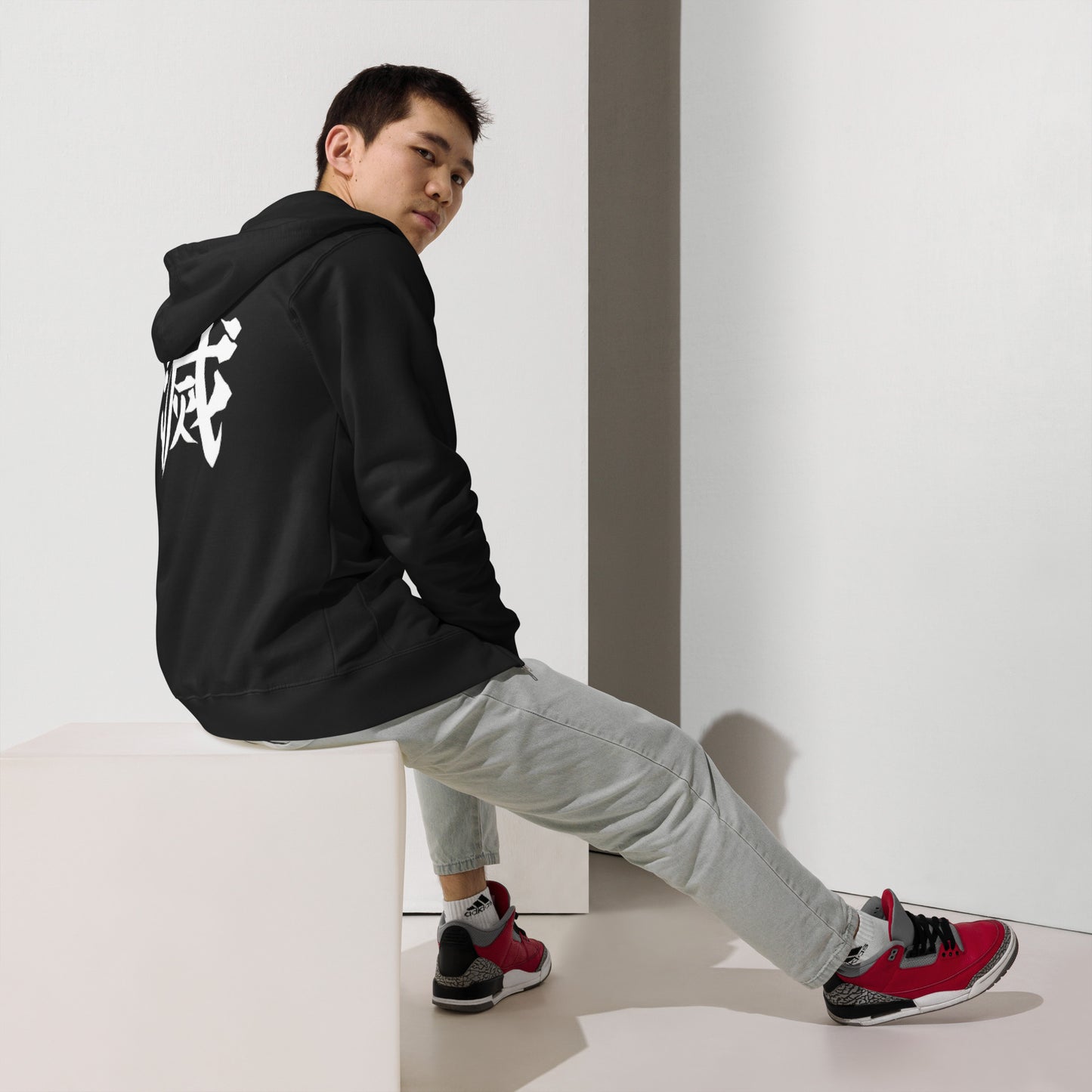 DEMON SLAYER: CORE Unisex fleece zip up hoodie