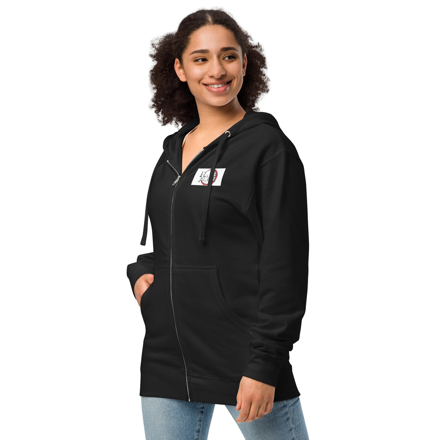 DEMON SLAYER: CORE Unisex fleece zip up hoodie