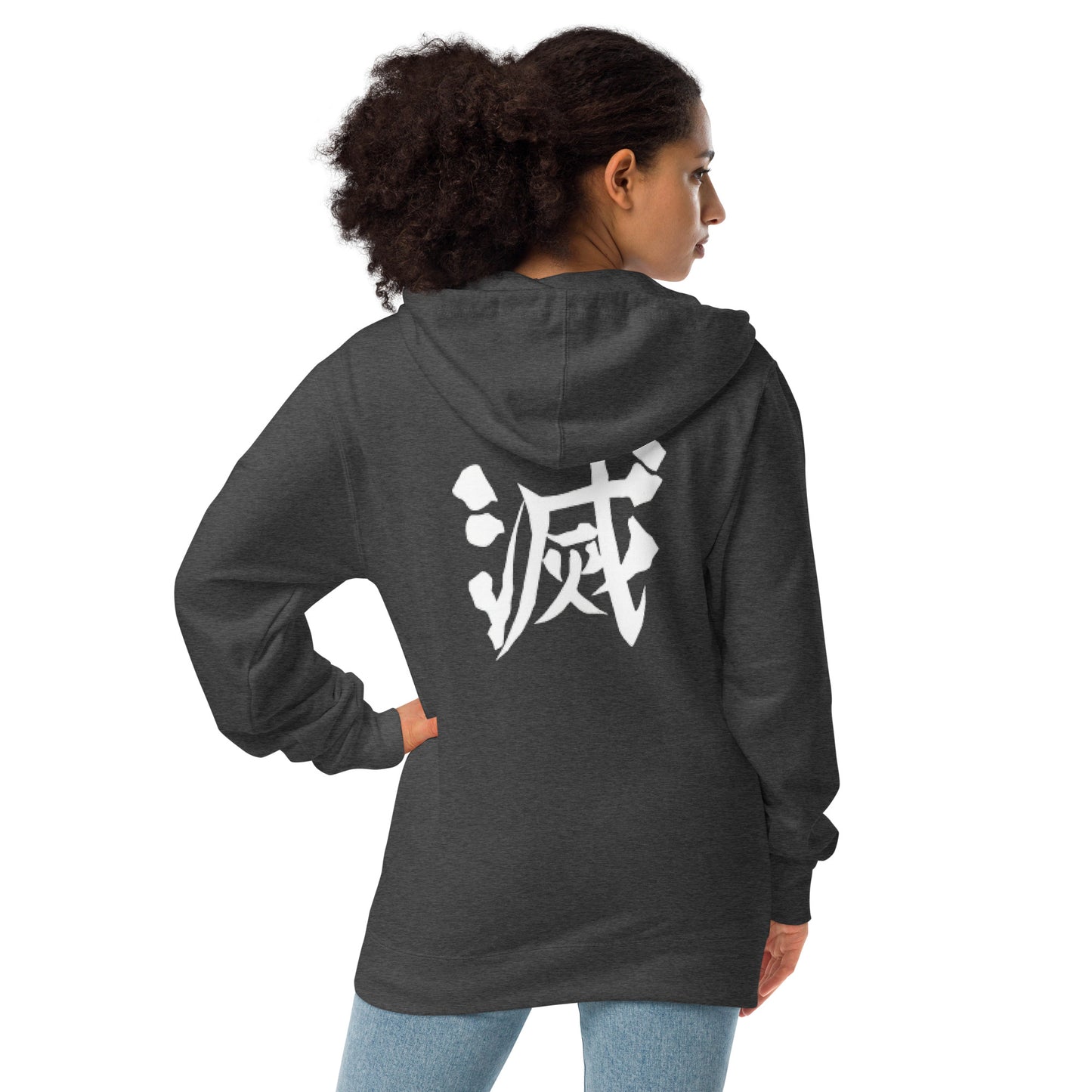 DEMON SLAYER: CORE Unisex fleece zip up hoodie