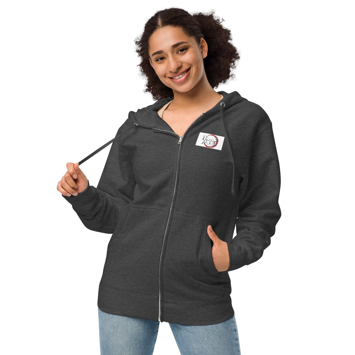 DEMON SLAYER: CORE Unisex fleece zip up hoodie