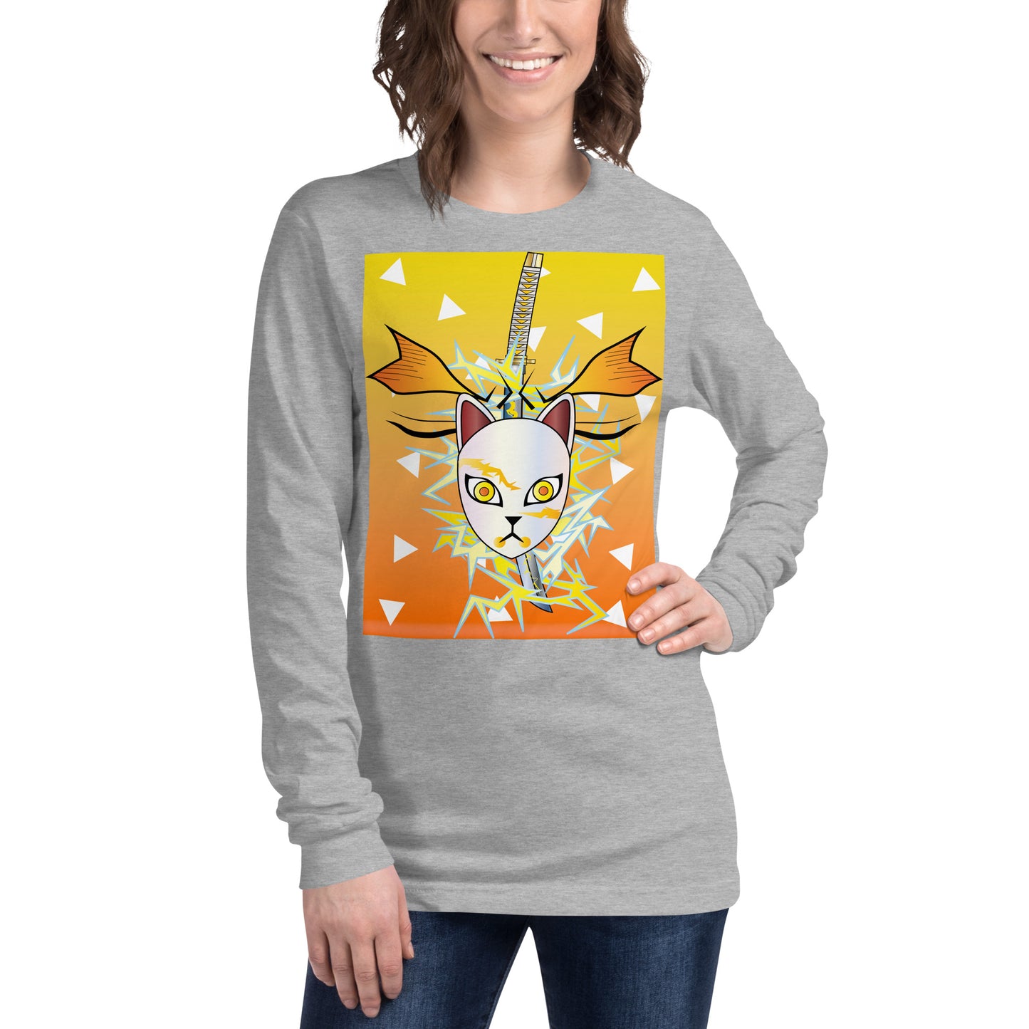 DEMON SLAYER: ZENITSU Unisex Long Sleeve Tee