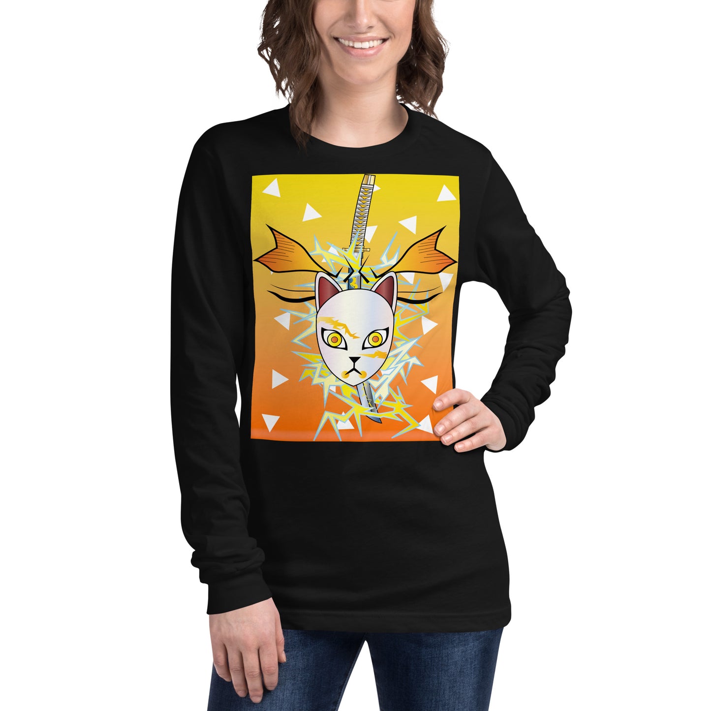 DEMON SLAYER: ZENITSU Unisex Long Sleeve Tee