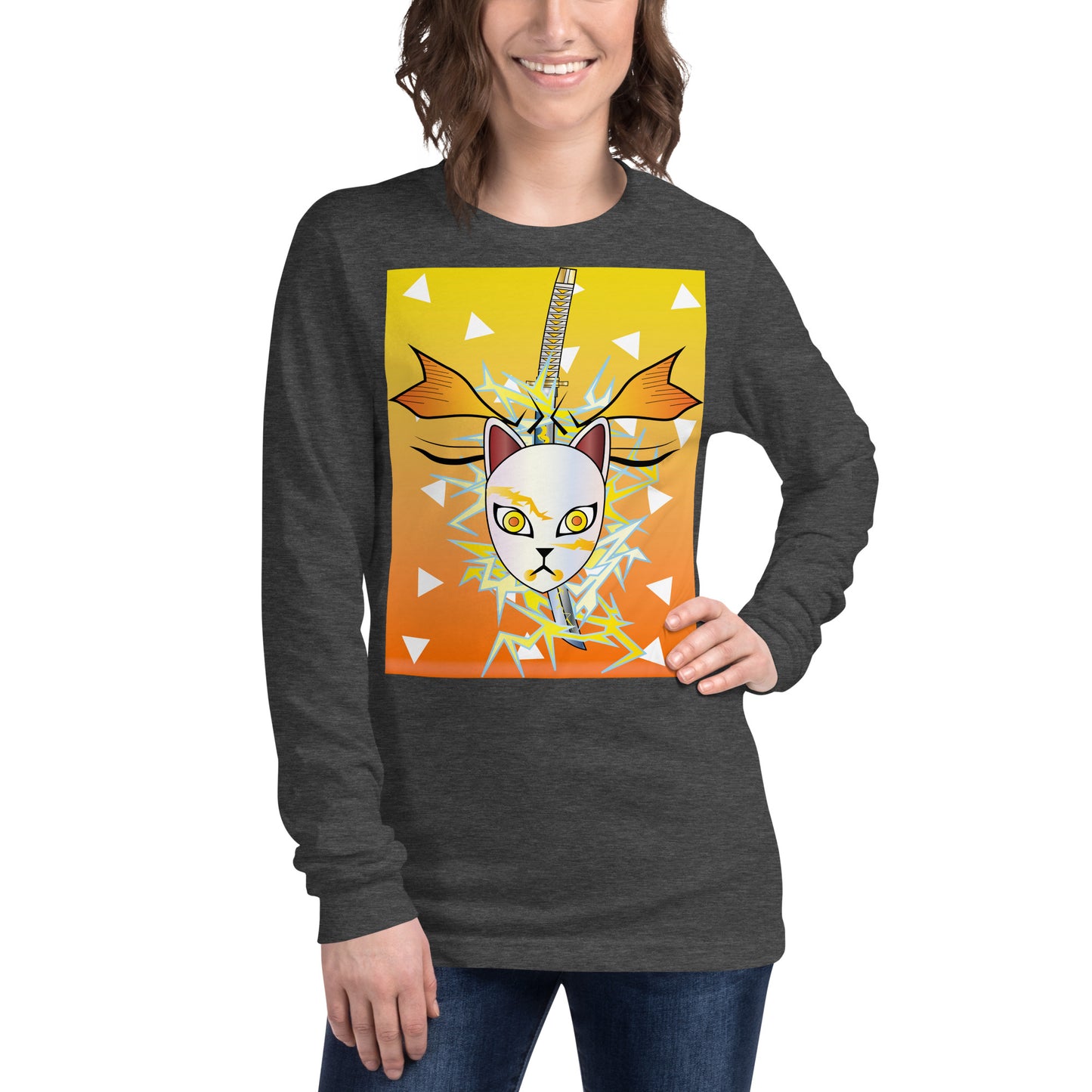 DEMON SLAYER: ZENITSU Unisex Long Sleeve Tee