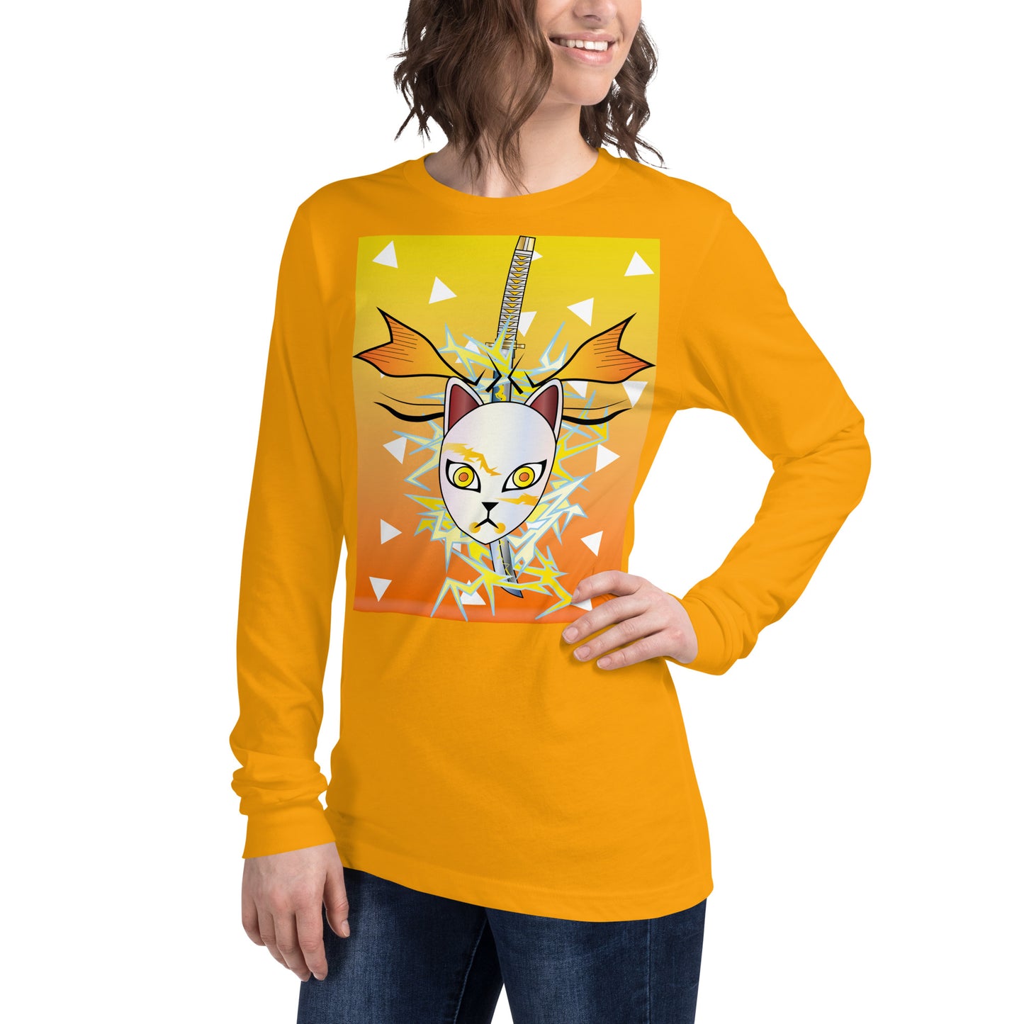 DEMON SLAYER: ZENITSU Unisex Long Sleeve Tee