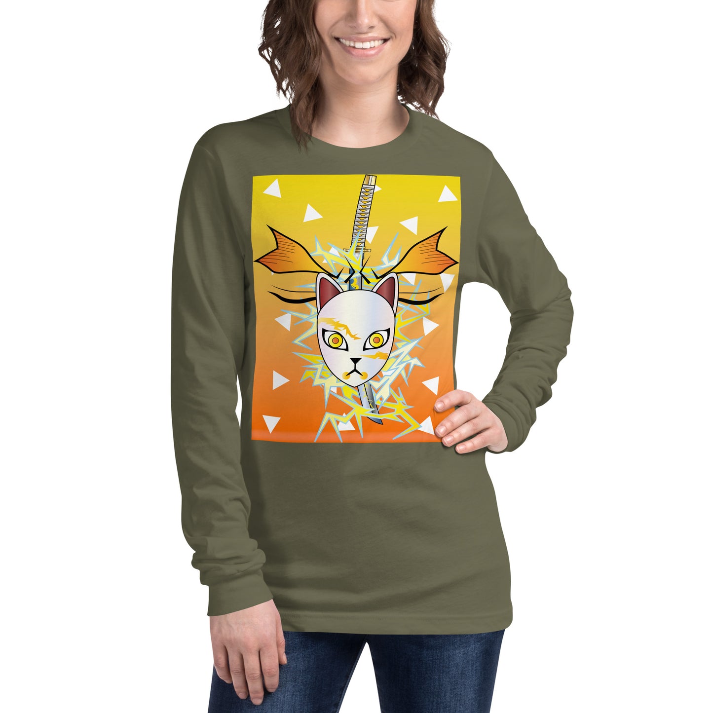 DEMON SLAYER: ZENITSU Unisex Long Sleeve Tee