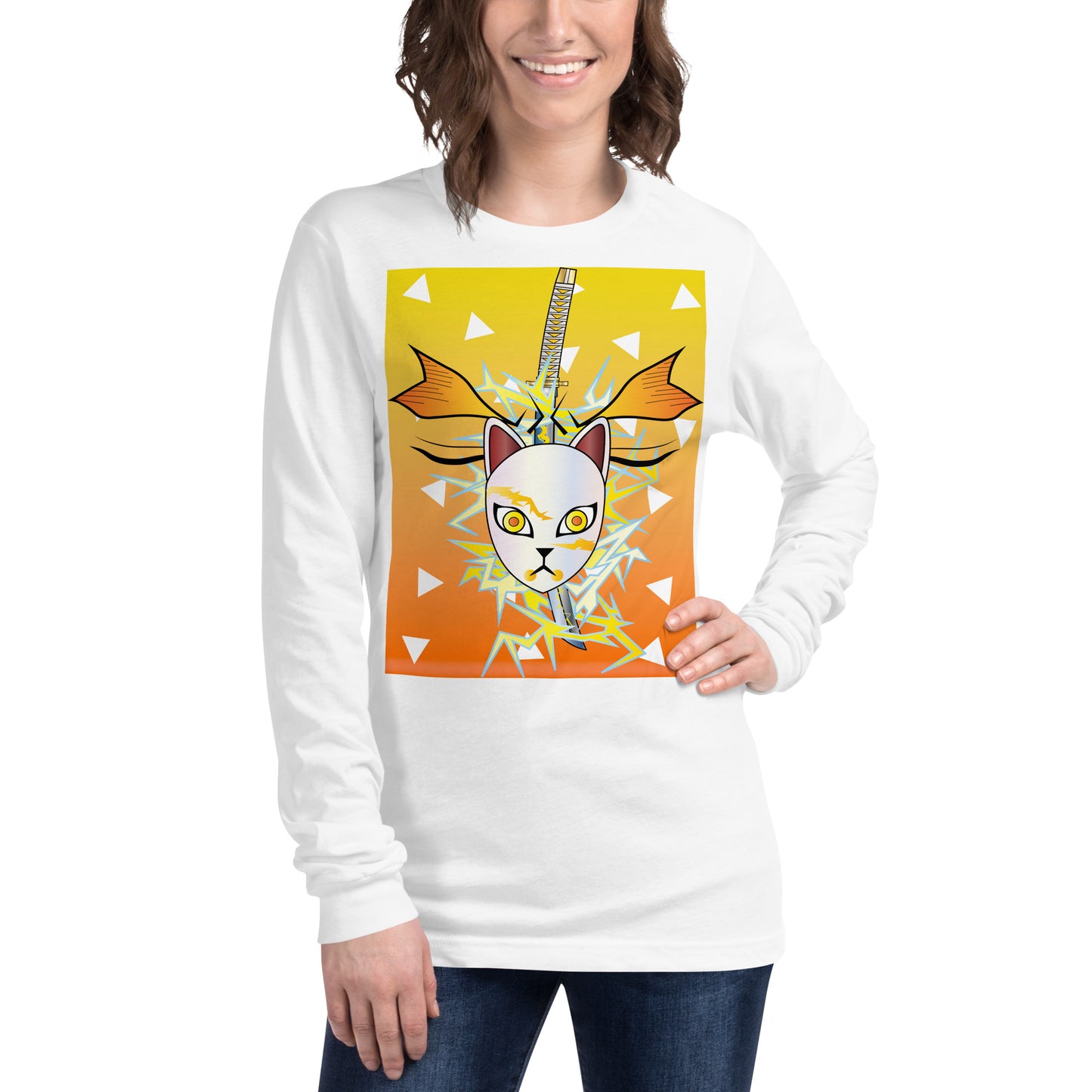 DEMON SLAYER: ZENITSU Unisex Long Sleeve Tee